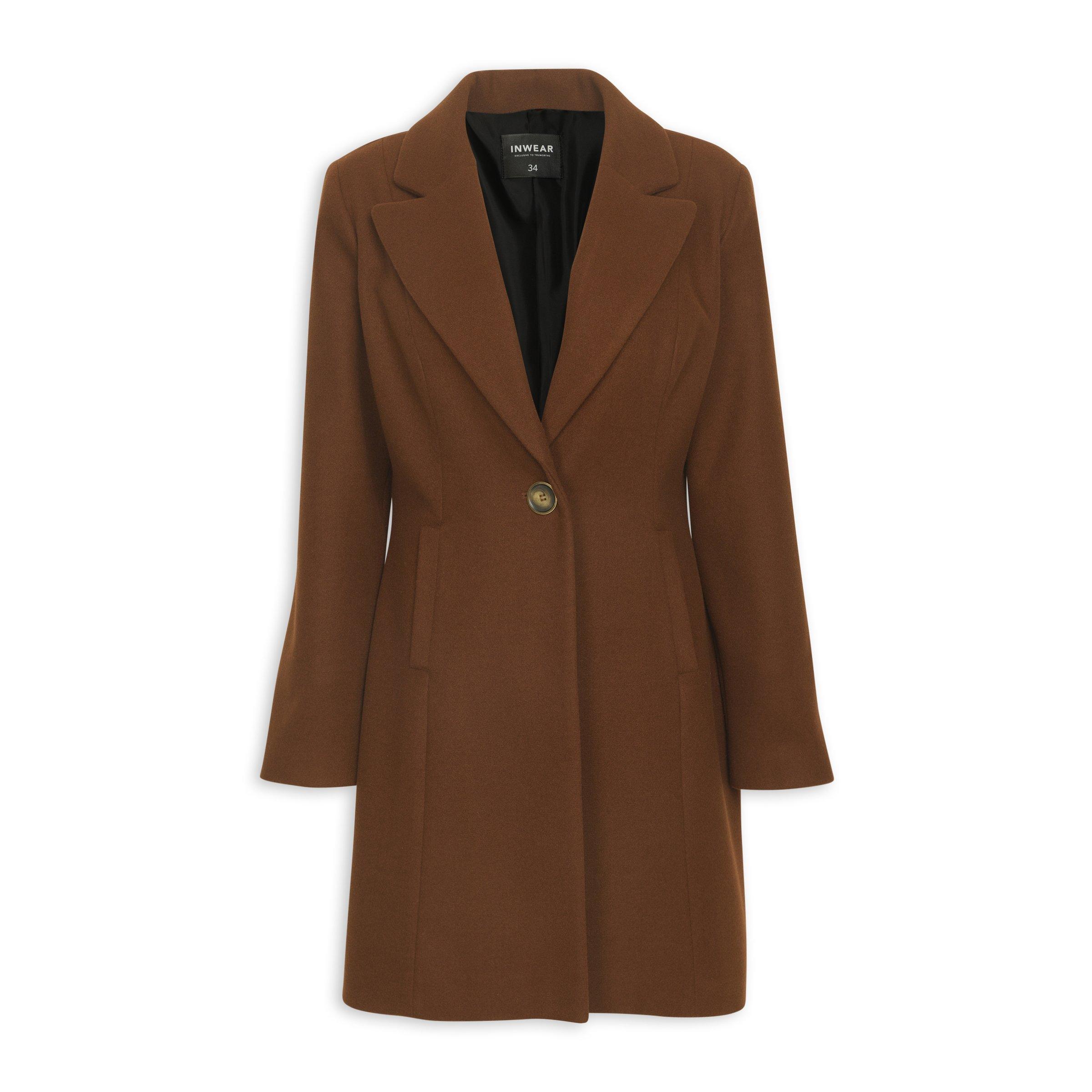 『BALEN COAT 34 BROWN』 Dark Brown Coat (3224036) | Inwear