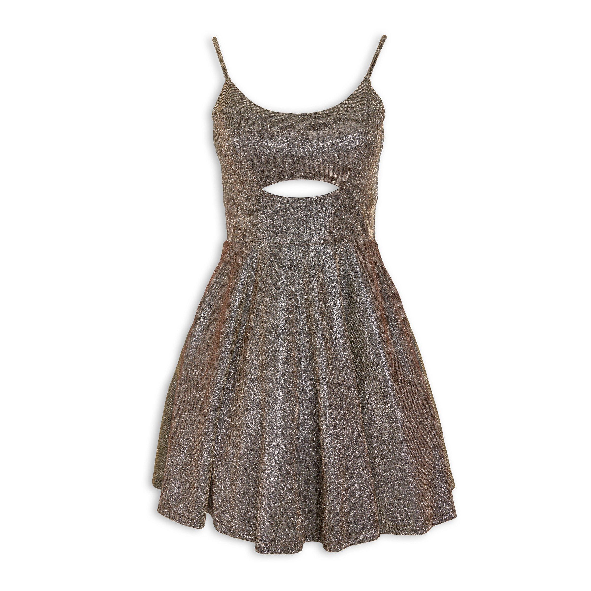 Black Sparkle Cut-Out Mini Dress (3224481) | RSVP