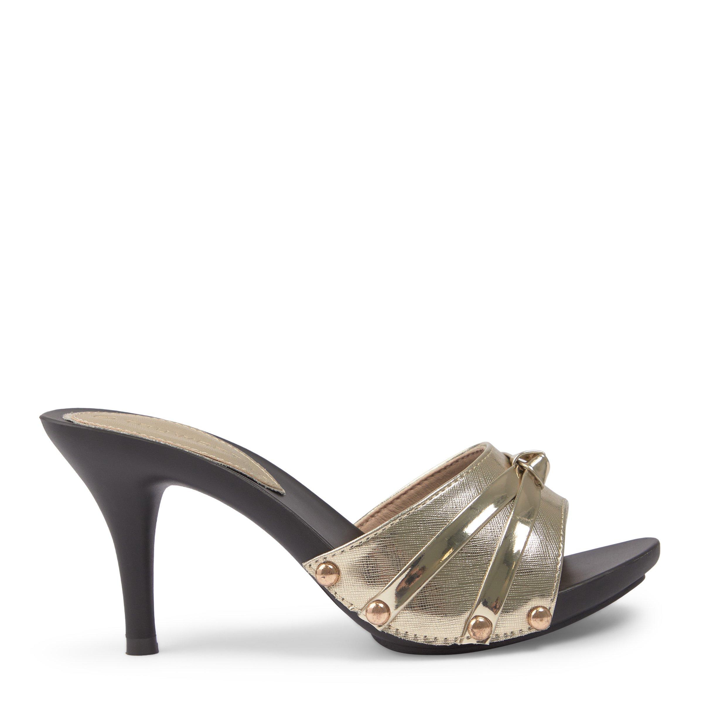 Gold Mule Heels (3225434) | Truworths