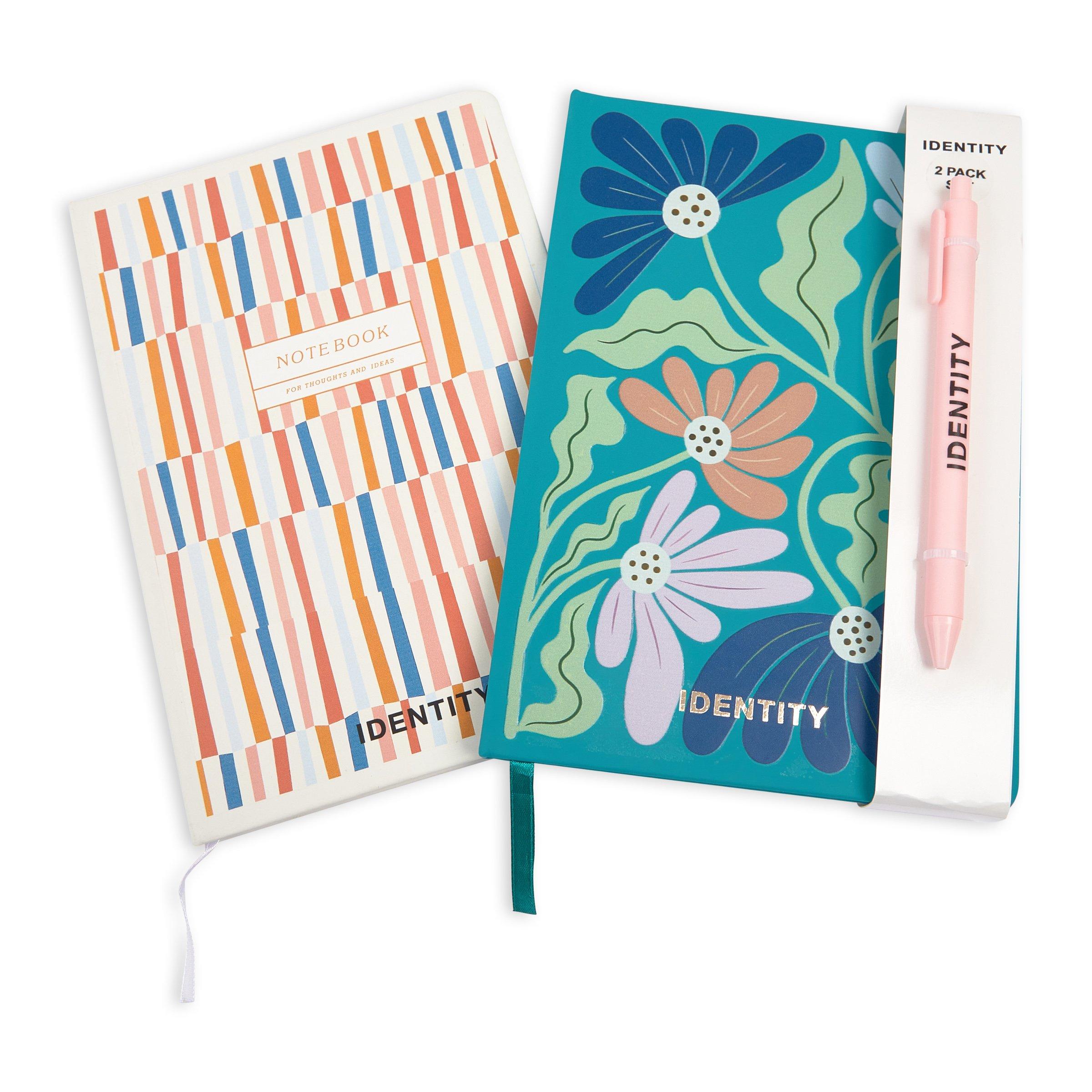 2-pack Hard Cover Notebook and Pen Set (3225556) | Identity