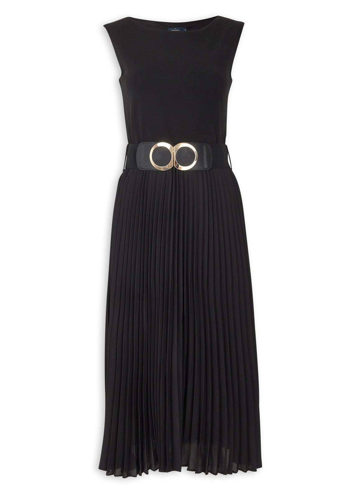 glitter dress silver Miss Lola