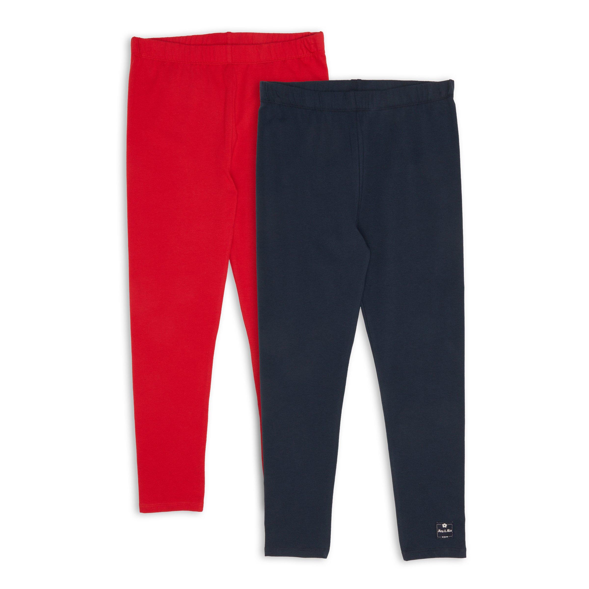 さっちゃん　PERFECT FORM LEGGINGS Mサイズ2点セット Girls 2-pack Leggings (3226084) | Max & Mia