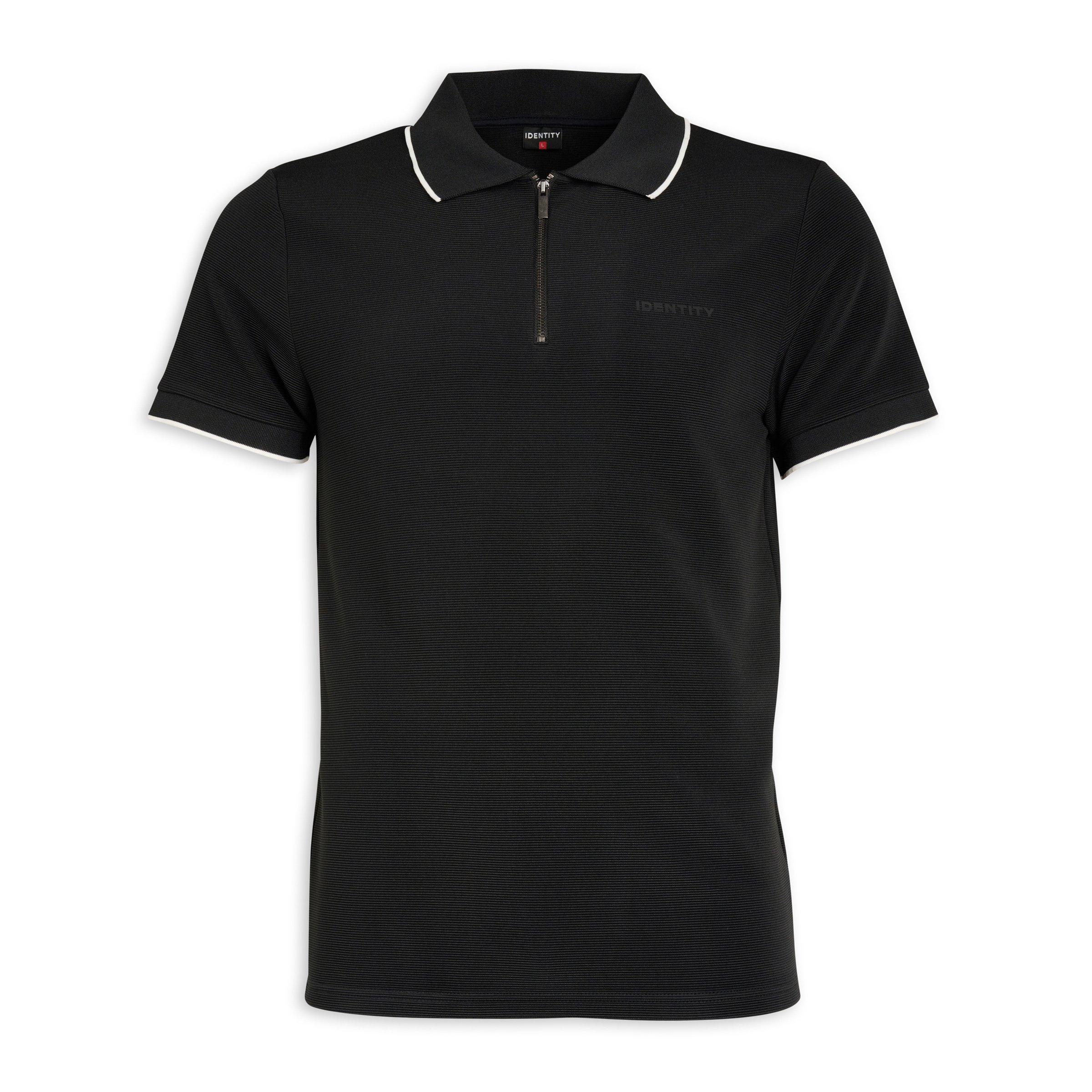 トップス i SHII Clubman Polo Black Golfer Shirt (3226838) | Identity