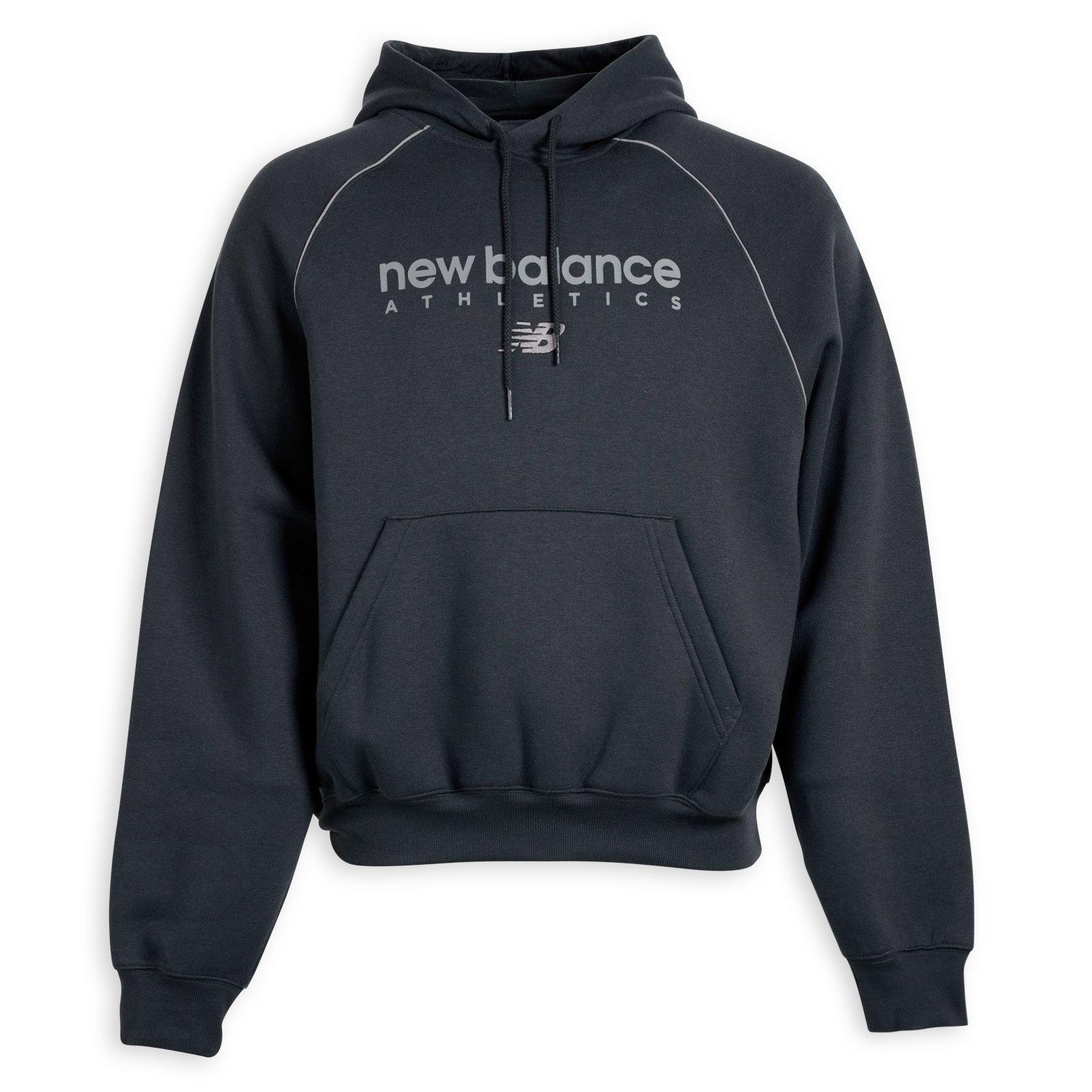 Black Trackside Fleece Hoodie (3227547) | New Balance