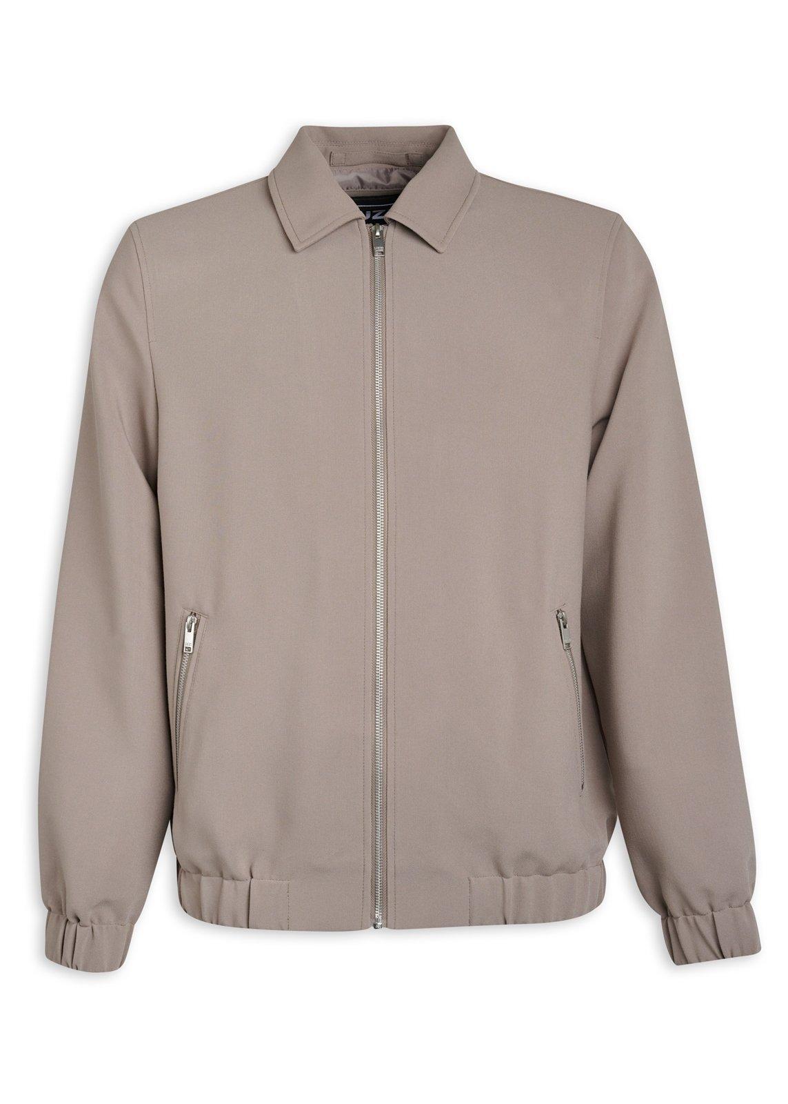 ジャケット・アウター STONE  Cotton Resin Coated Zipped Stone Zip Thru Harrington Set (3227646) | UZZI