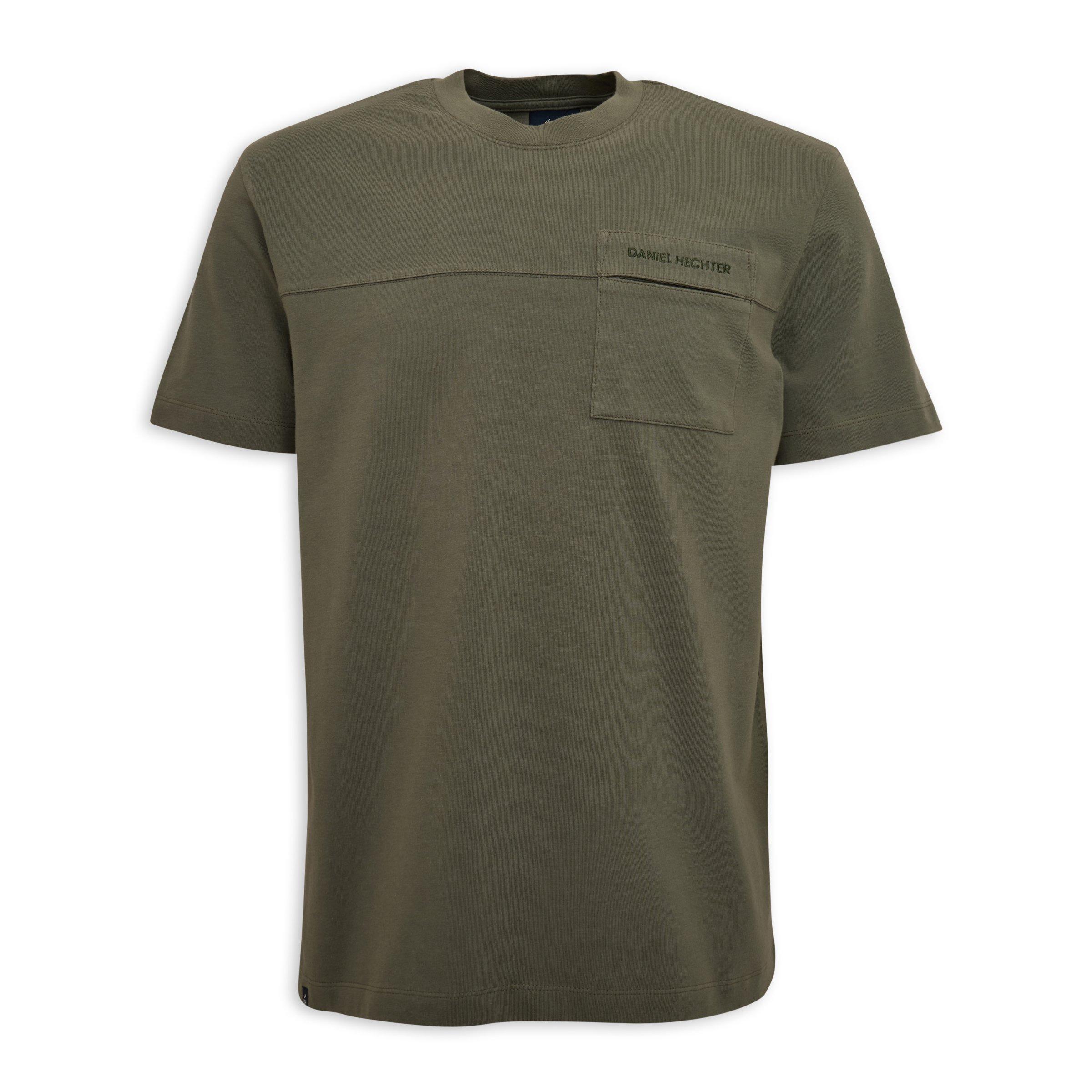 Sage Relaxed Pocket T-Shirt (3228258) | Daniel Hechter