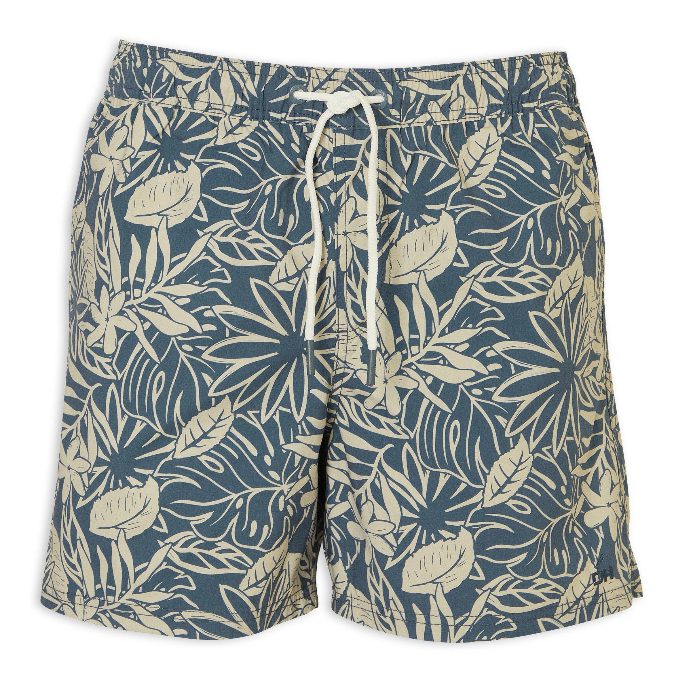 Blue Floral Print Swim Shorts (3228334) | Daniel Hechter