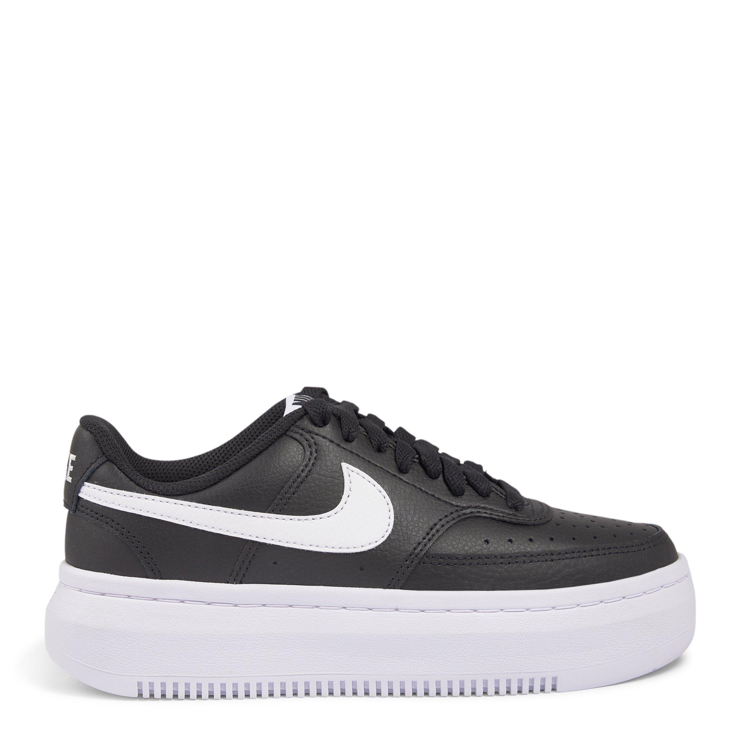 Black and White Court Vision Alta Sneakers (3228825) | Nike