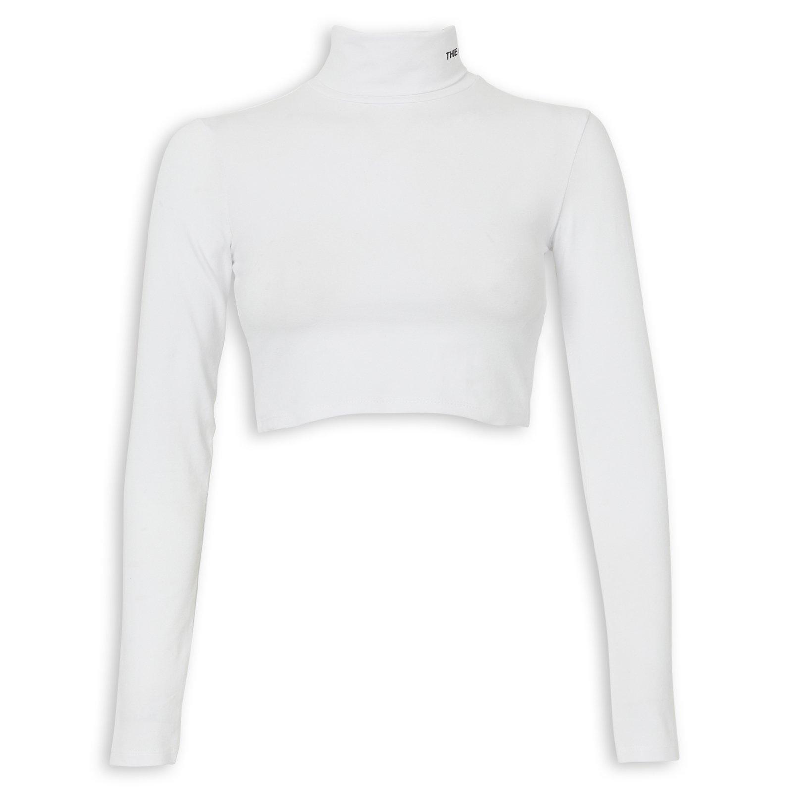 White Zumu Long-Sleeves Slim T-Shirt (3228977) | The North Face