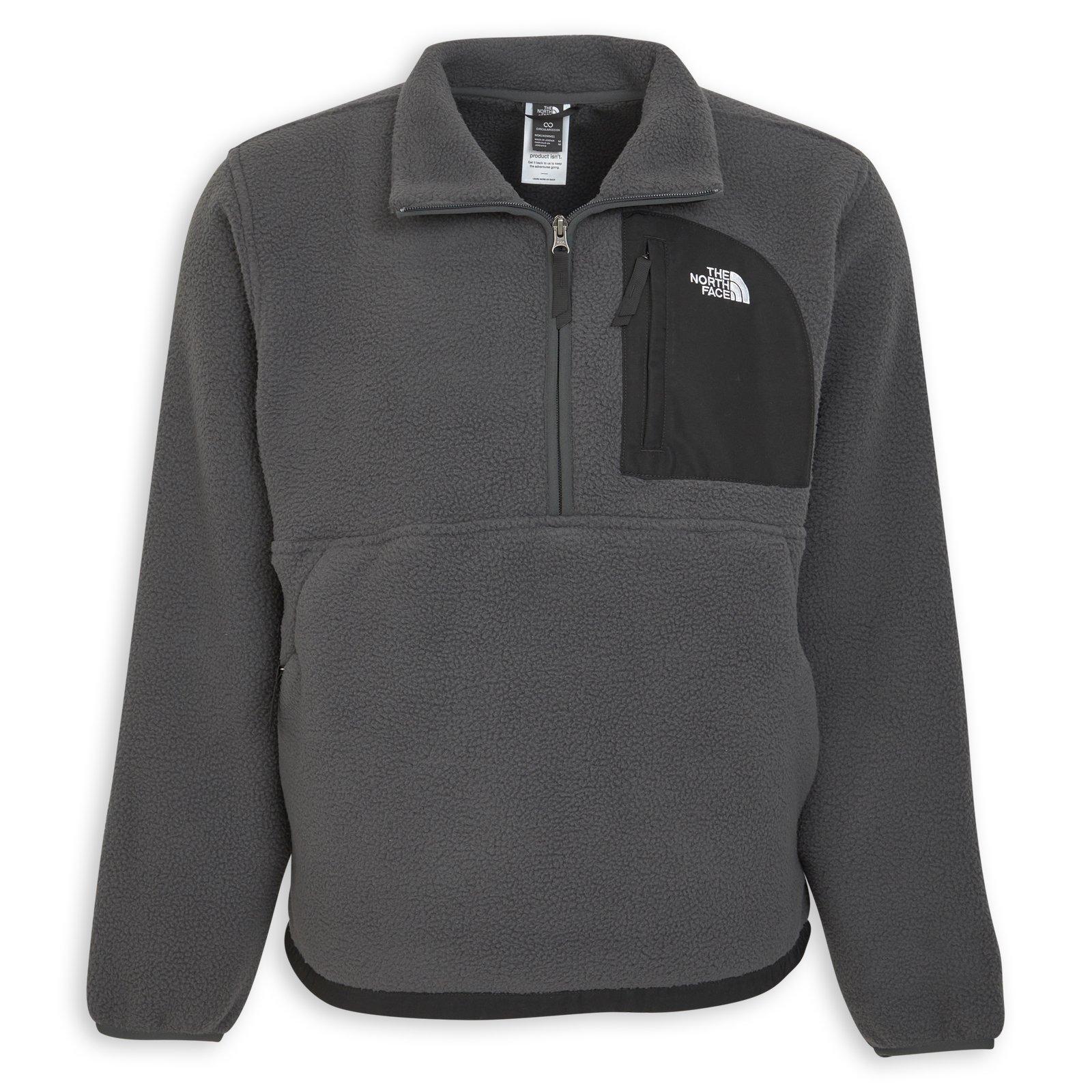 Grey Yumiori 1/4 Zip Fleece Jacket (3228985) | The North Face