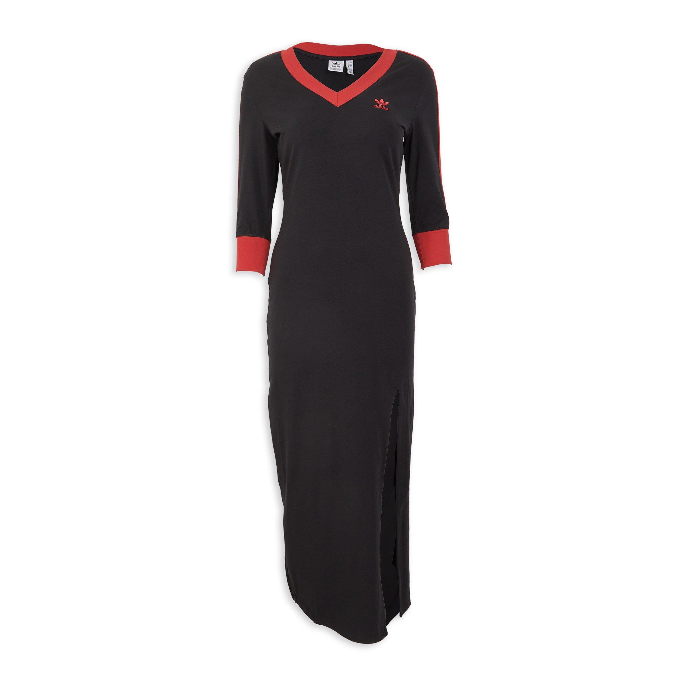 中古トルソー edu dress EDUCATIONAL MODEL 9AR Black V-Neck Dress (3229383) | Adidas
