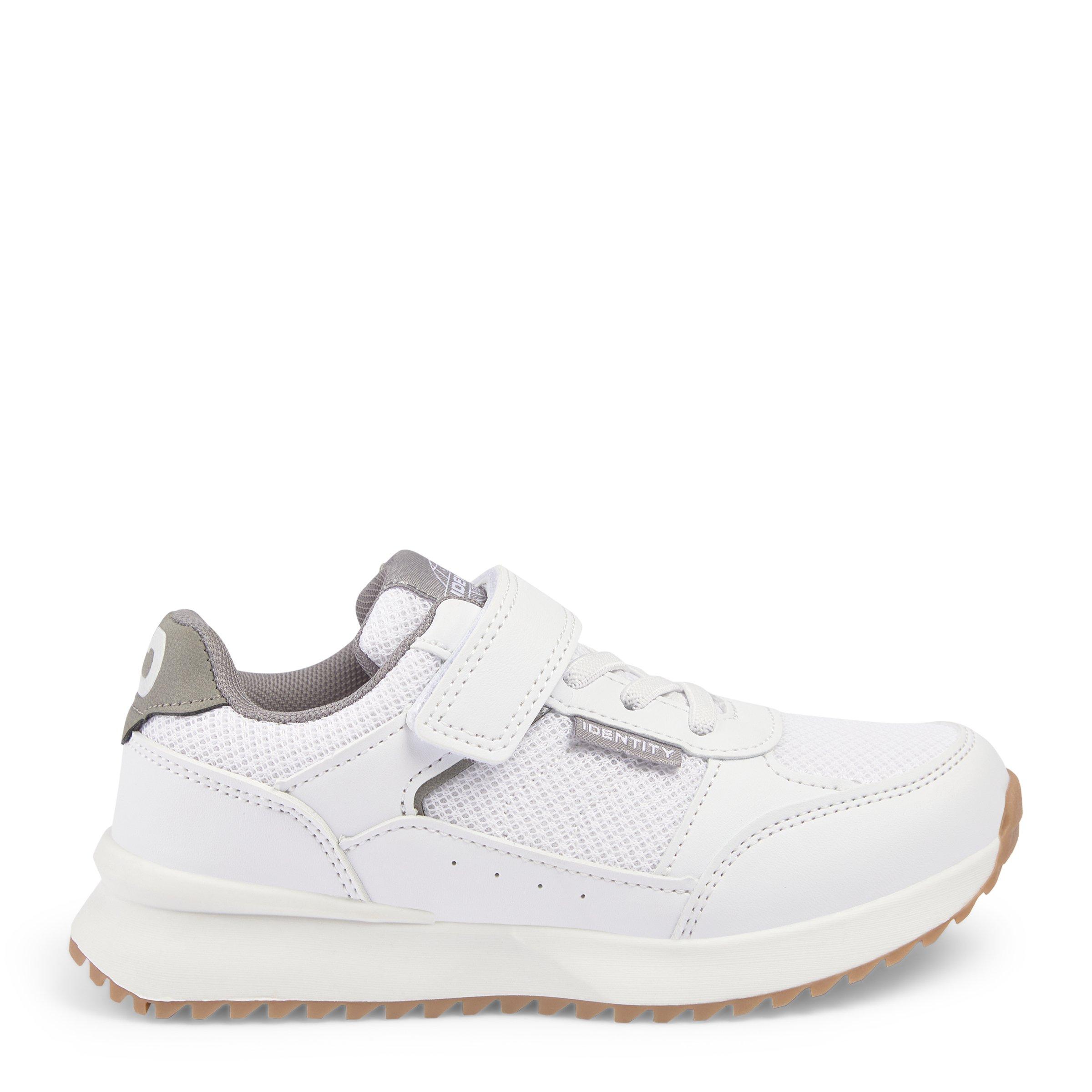 Kid Boys White Velcro Sneakers (3229691) | Identity