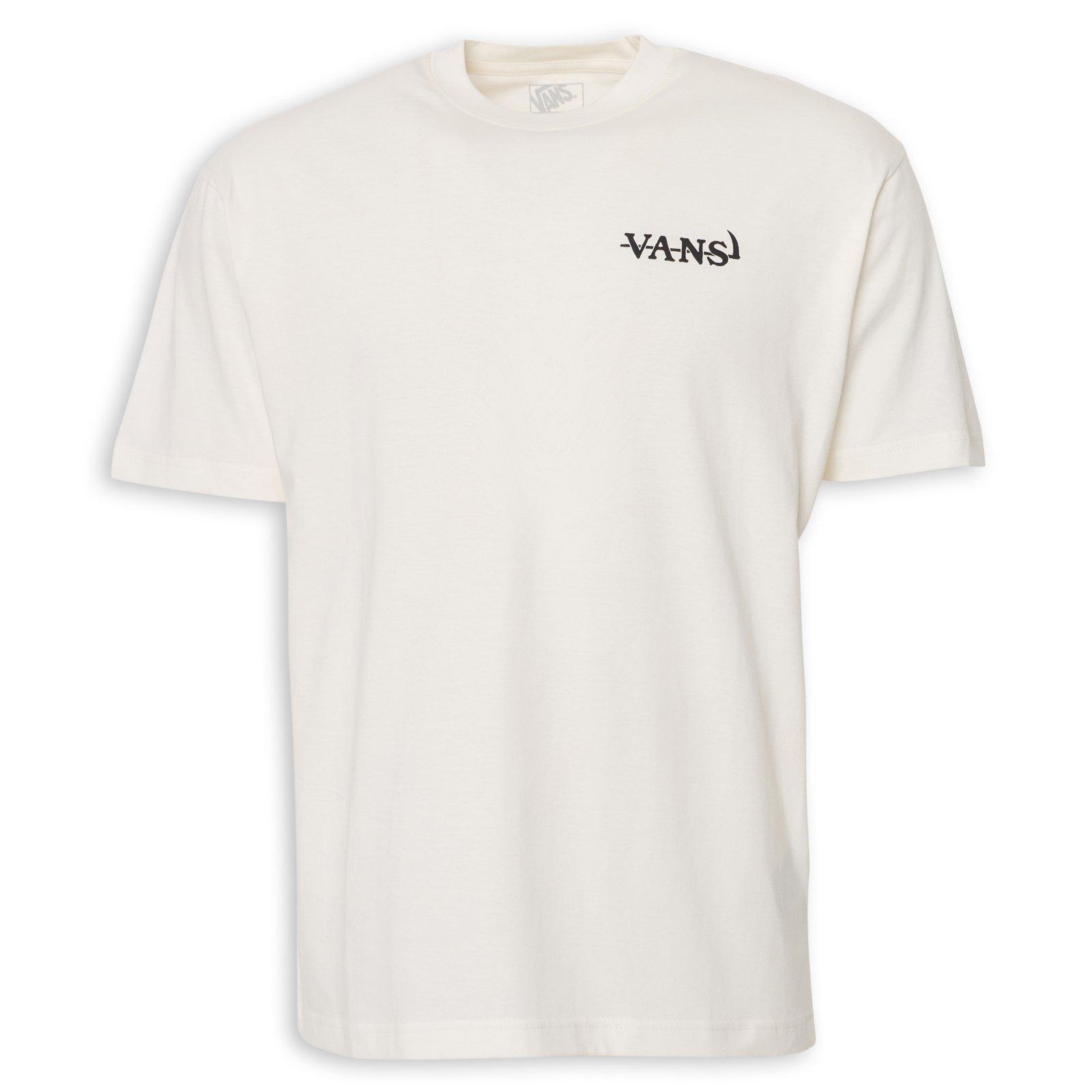 Ecru Demolish Short Sleeve Tee (3229965) | Vans