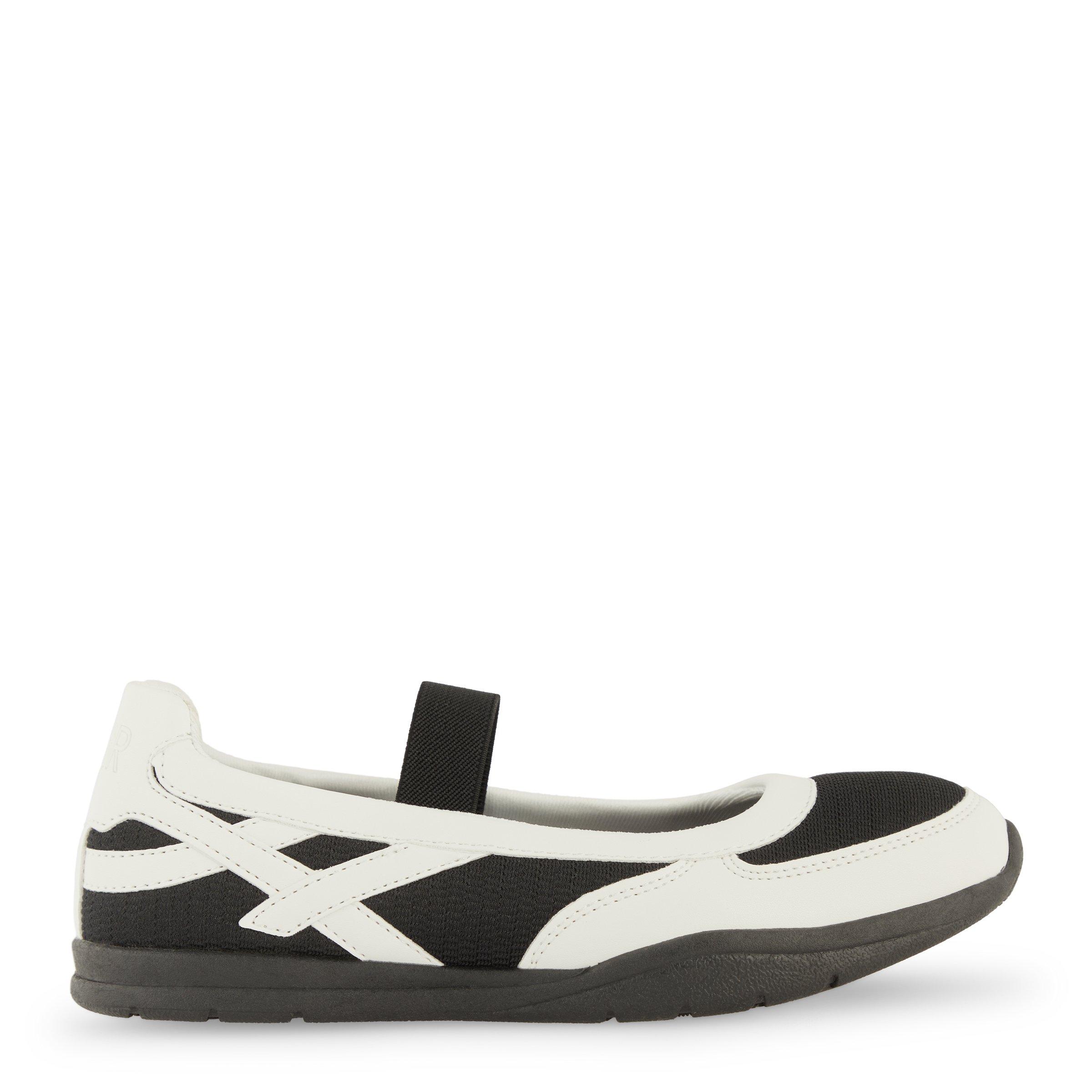 Black and White Sporty Mary Janes (3231647) | Truworths