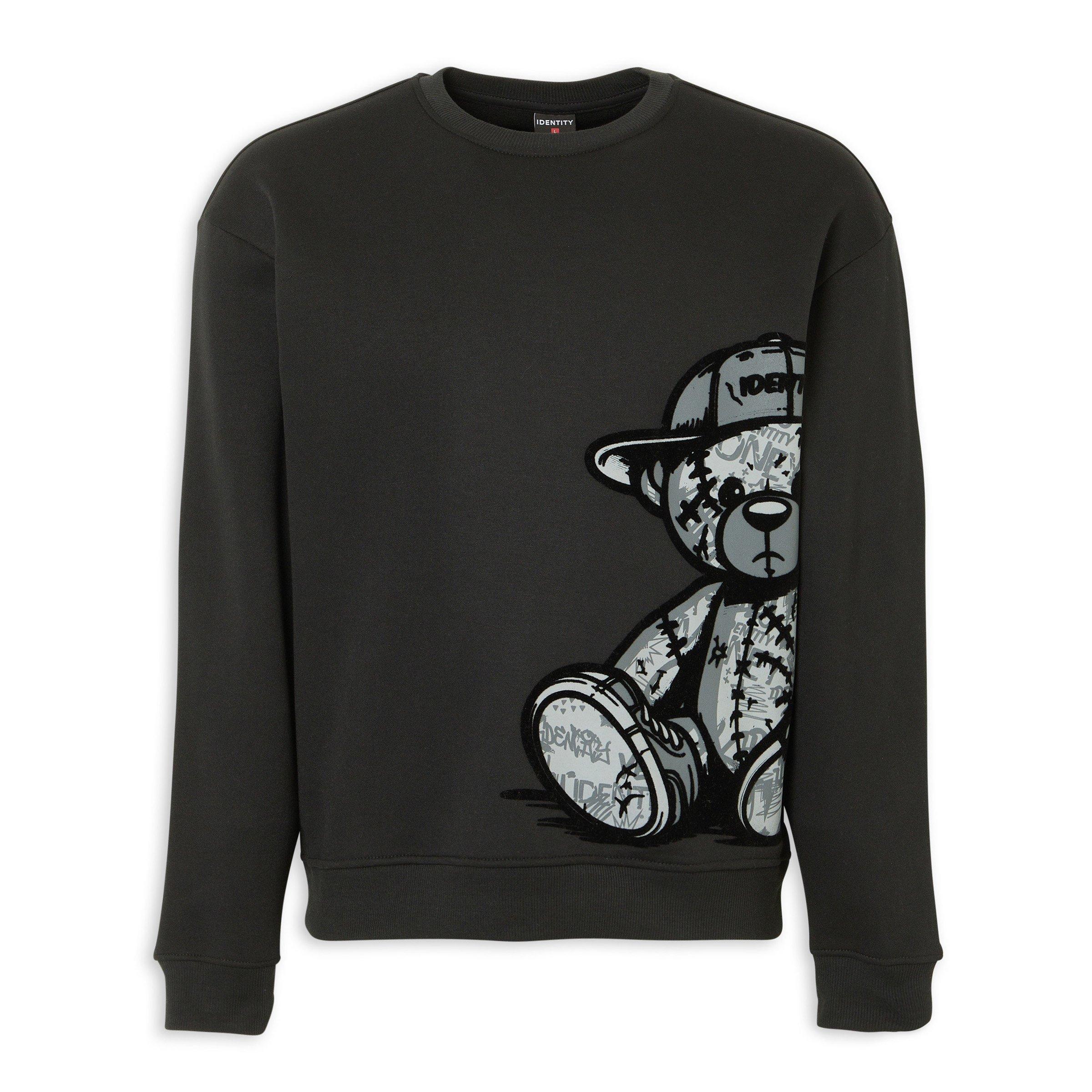 トップス BACK LOGO CREW SWEAT SHIRTS M Black Graphic Sweat Top (3231711) | Identity