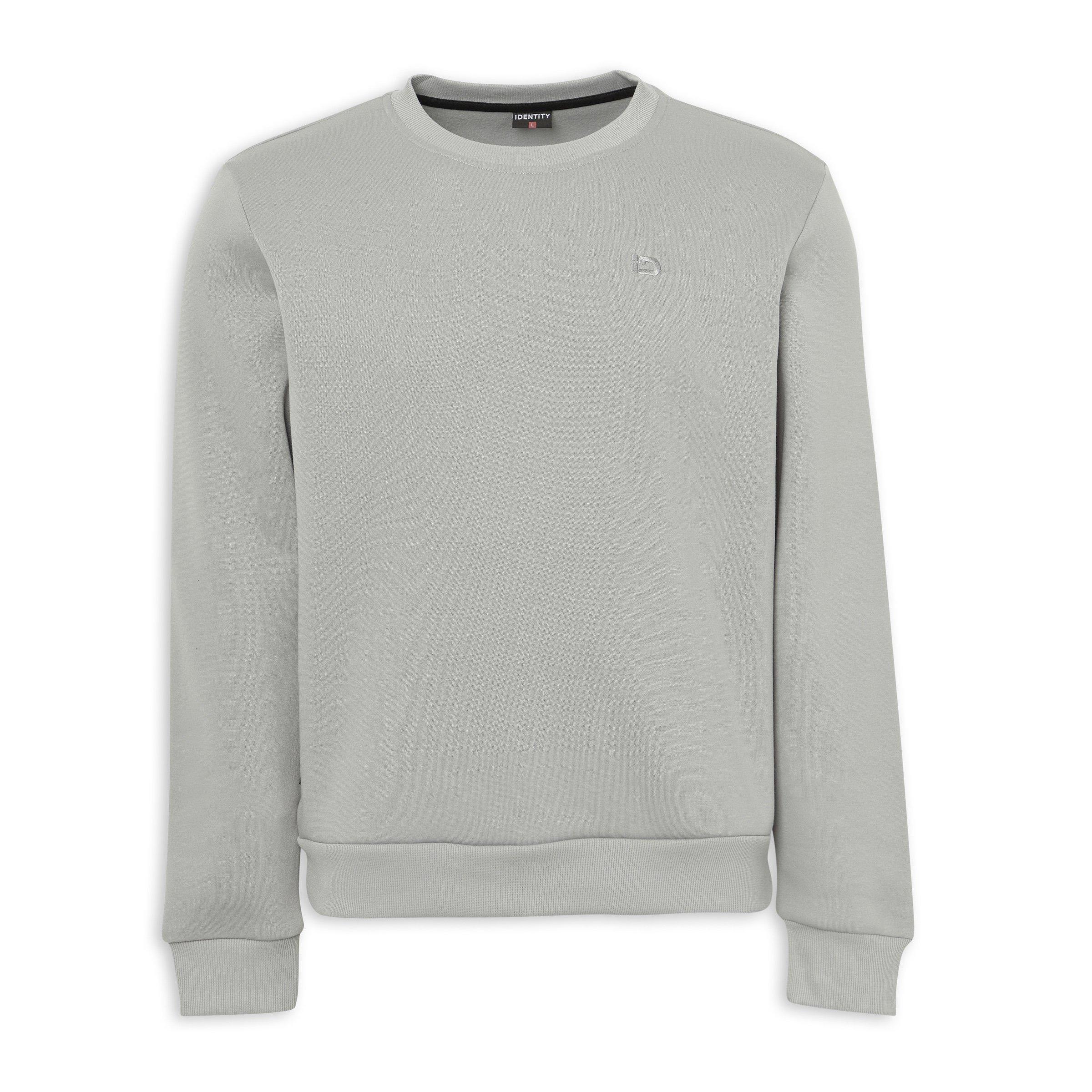 Grey Crew Neck Sweatshirt (3231718) | Identity