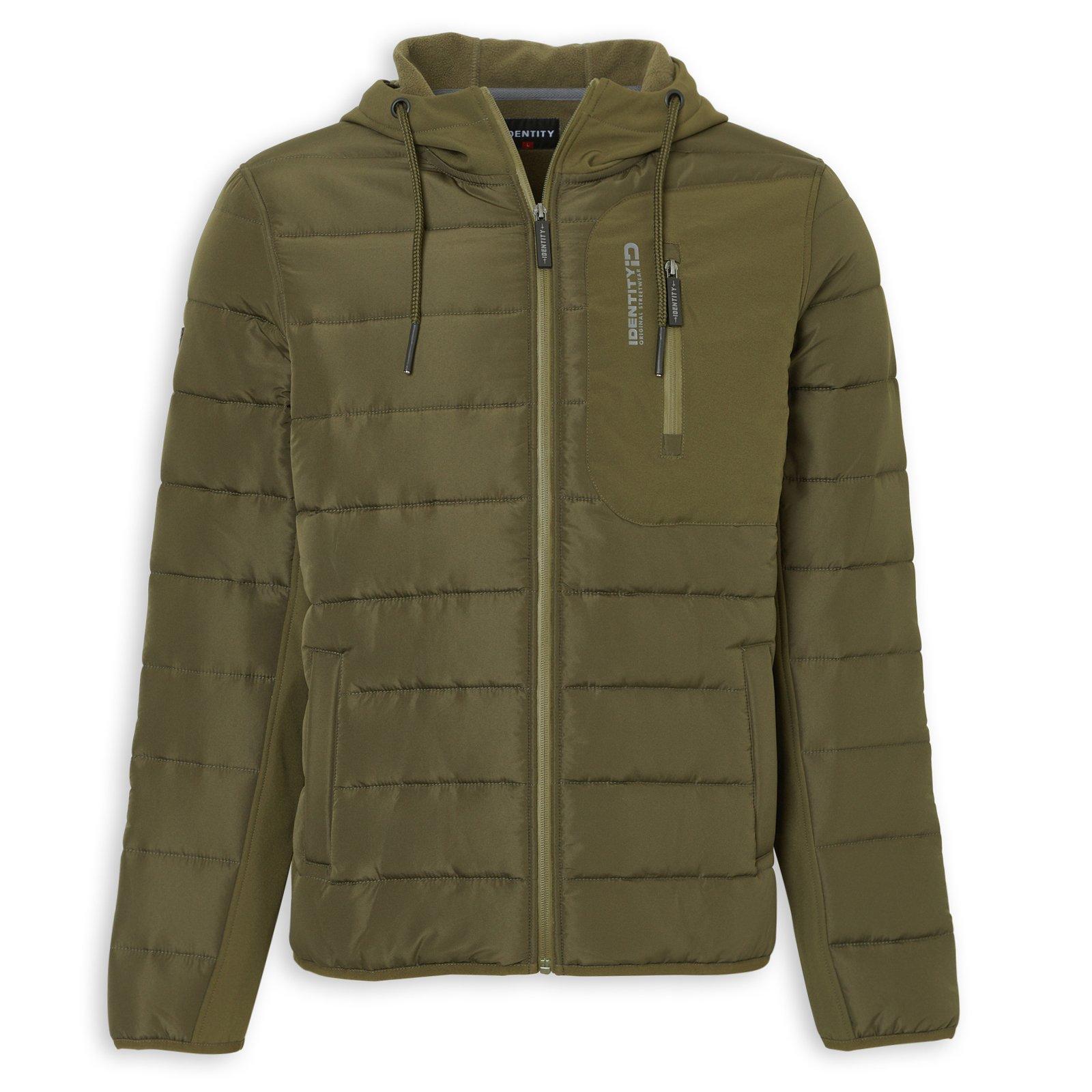 Green Combo Jacket Sweatshirt (3232115) | Identity