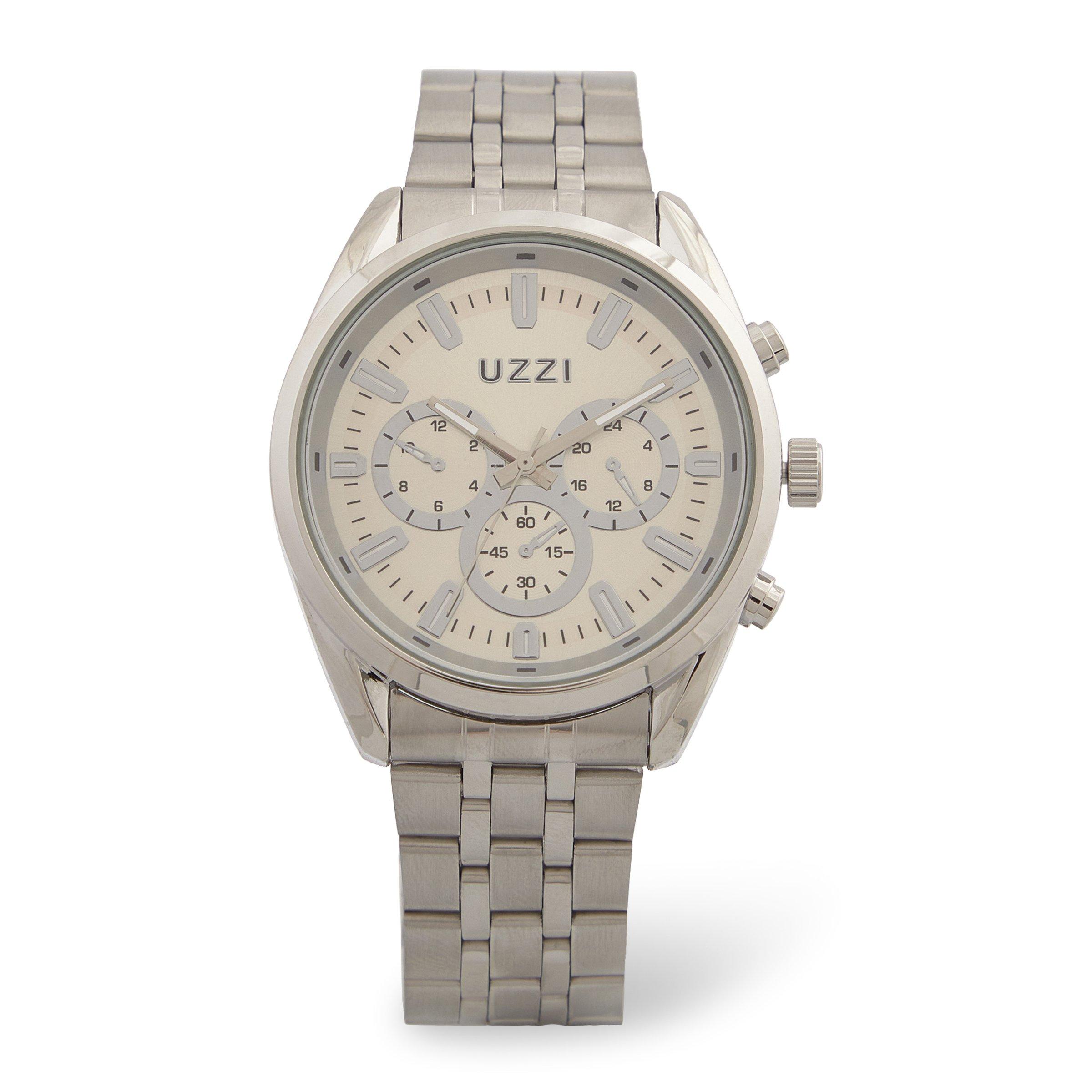 UZZI Silver Dial Metal Watch (3232286) | UZZI