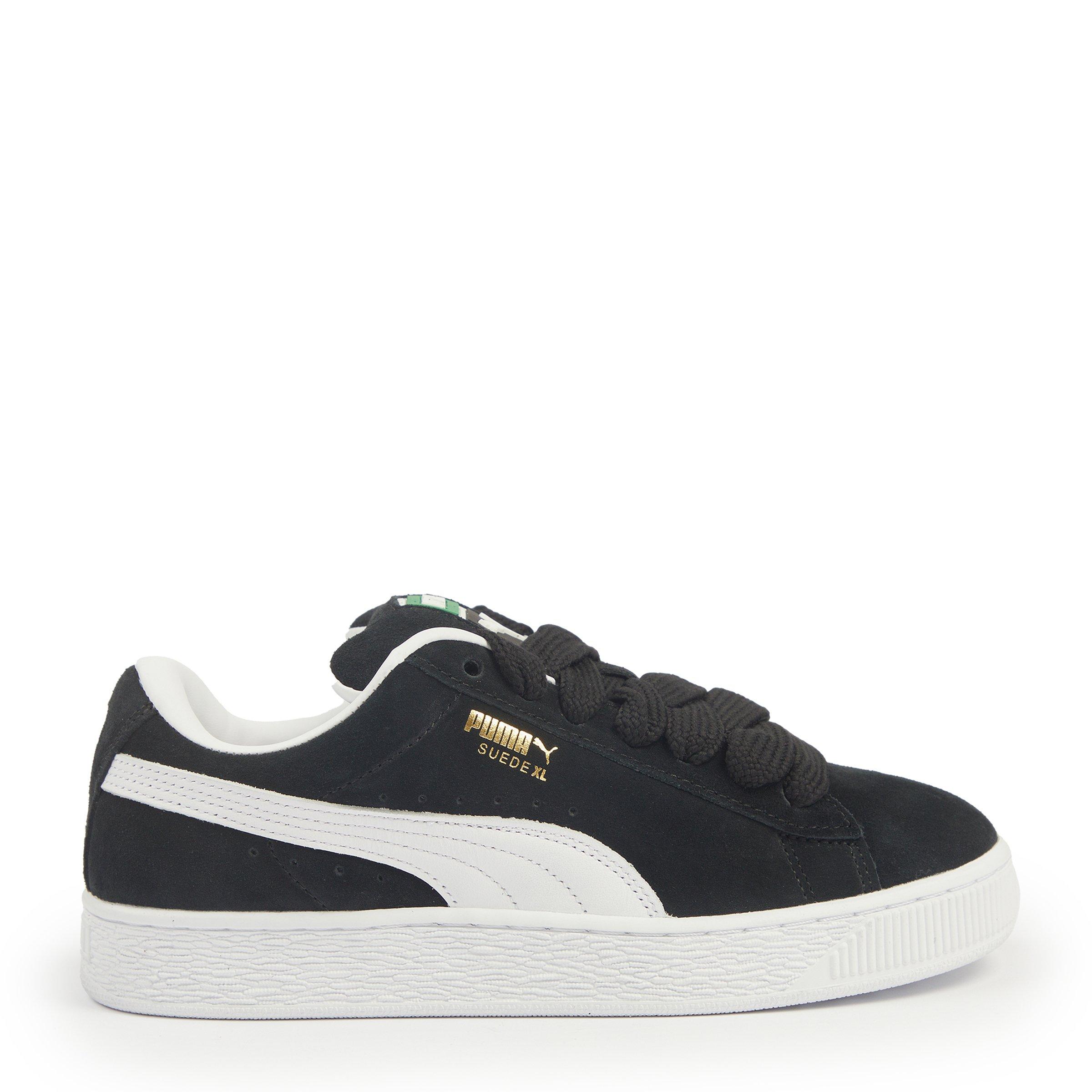 Black and White Suede XL Sneakers (3232614) | Puma