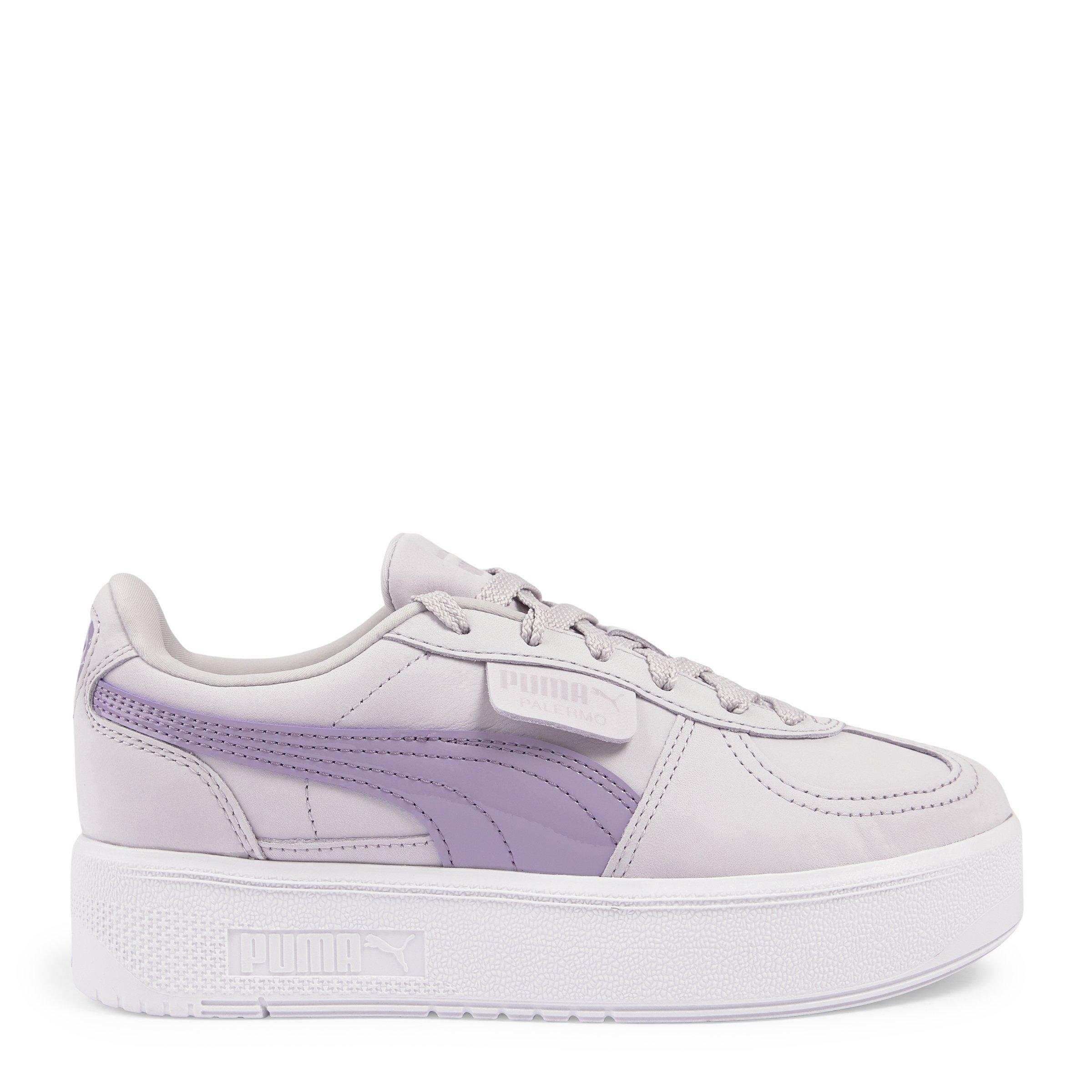 シューズ PUMA PALERMO MIJ FUJIEDA purple/silver Purple Palermo Elevata Goddess Sneakers (3232713) | Puma
