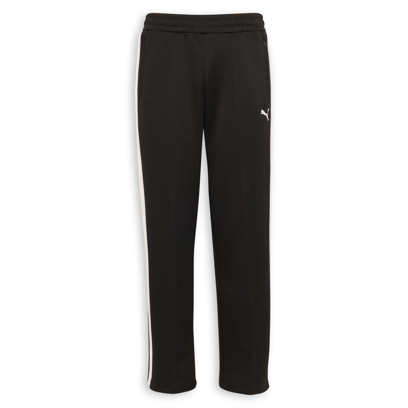 Black T7 Relaxed Track Pants (3232746) | Puma