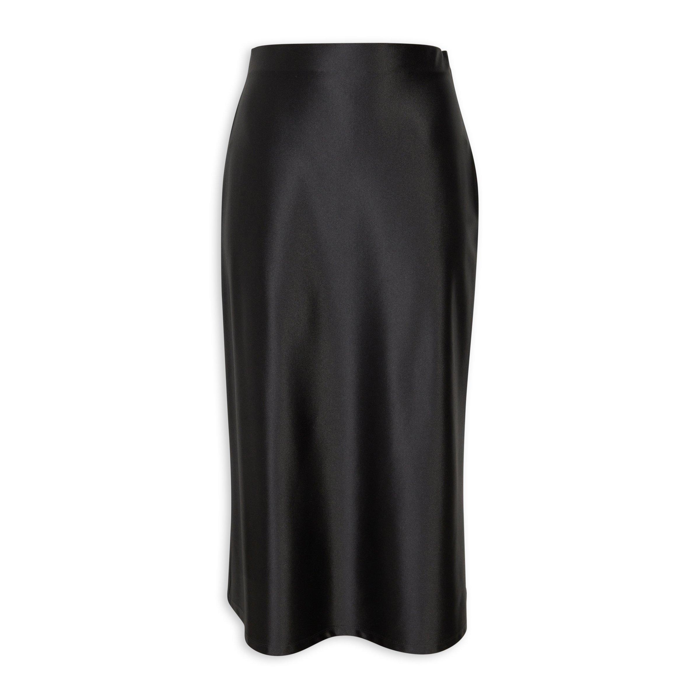 Satin A-line Skirt (3233135) | Identity