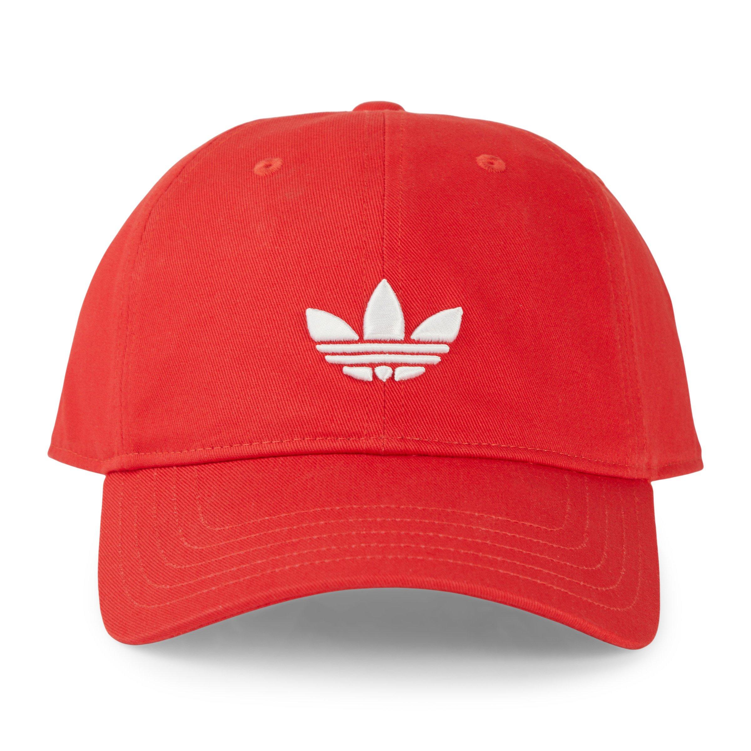 Red Adicolor Classic Trefoil Baseball Cap (3233156) | Adidas