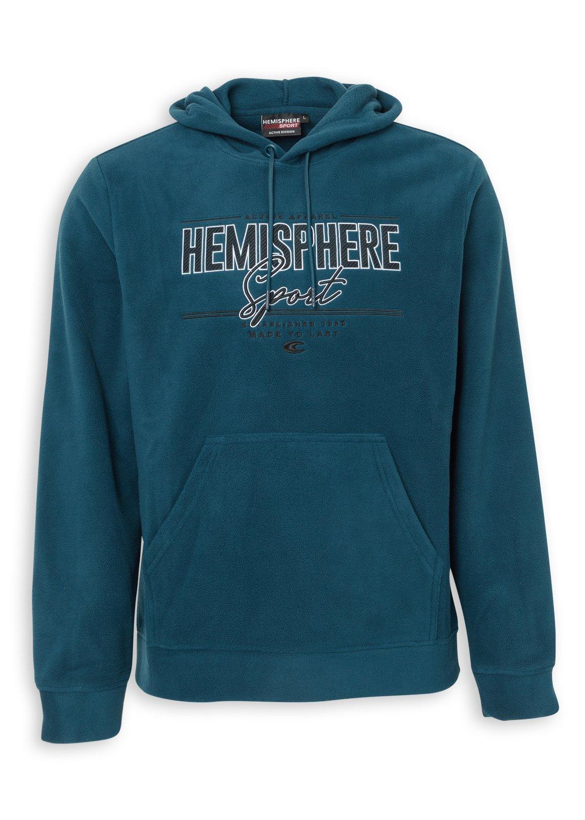 TDF③ Turquoise Branded Hoodie (3234767) | Hemisphere Sport