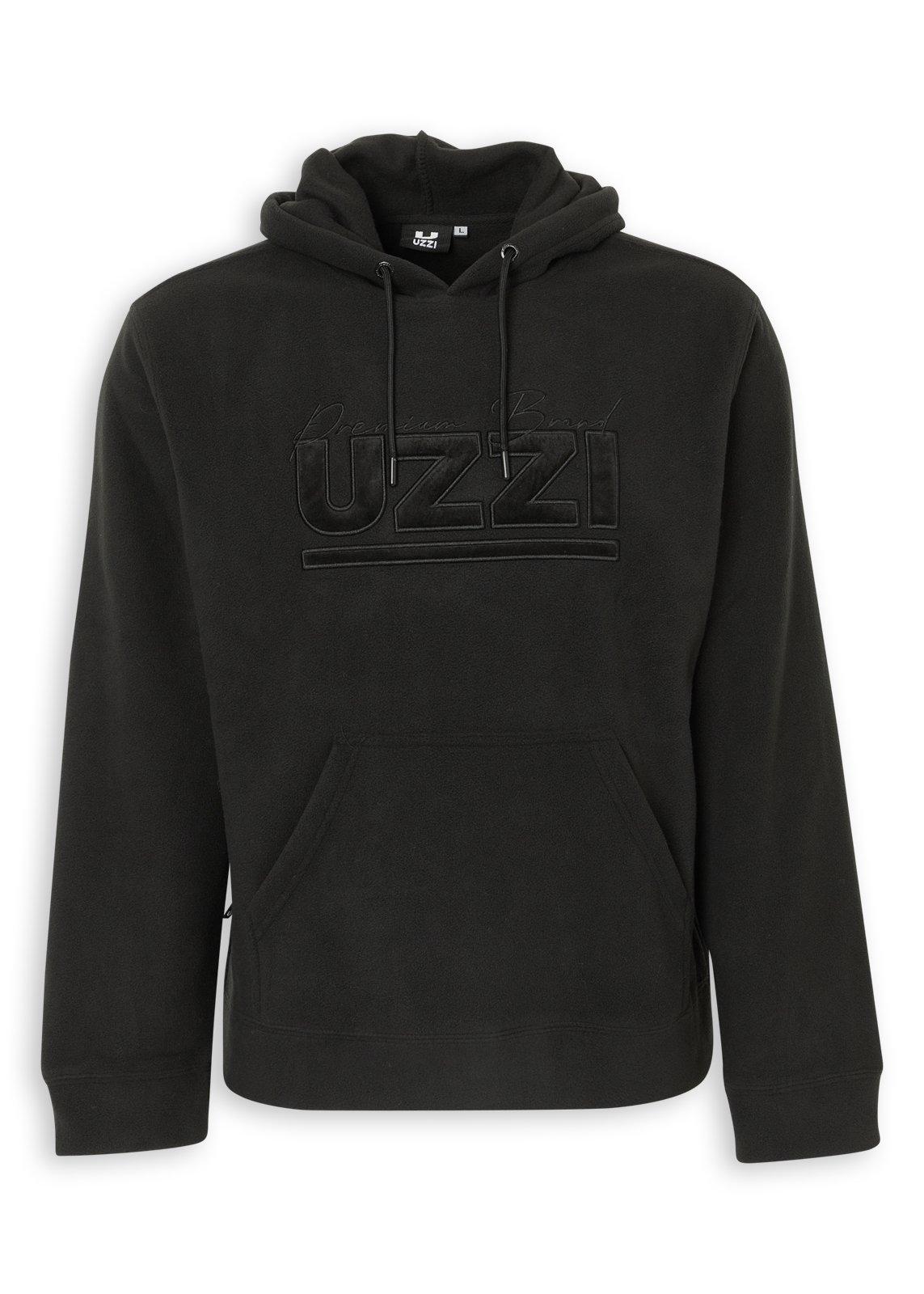 Black Branded Hoodie (3234872) | UZZI