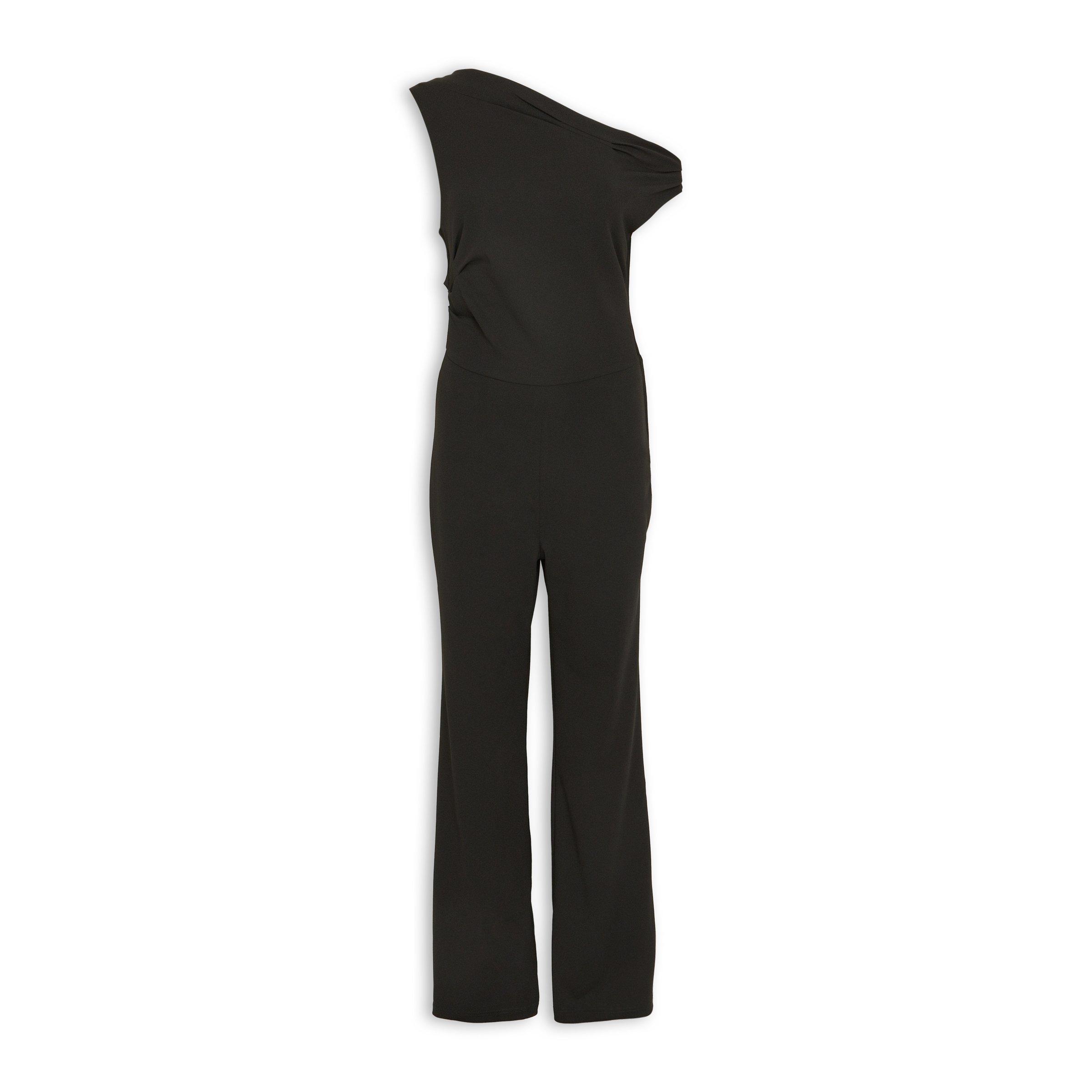 Black Off Shoulder Jumpsuit (3235162) | Ruald Rheeder Ladies