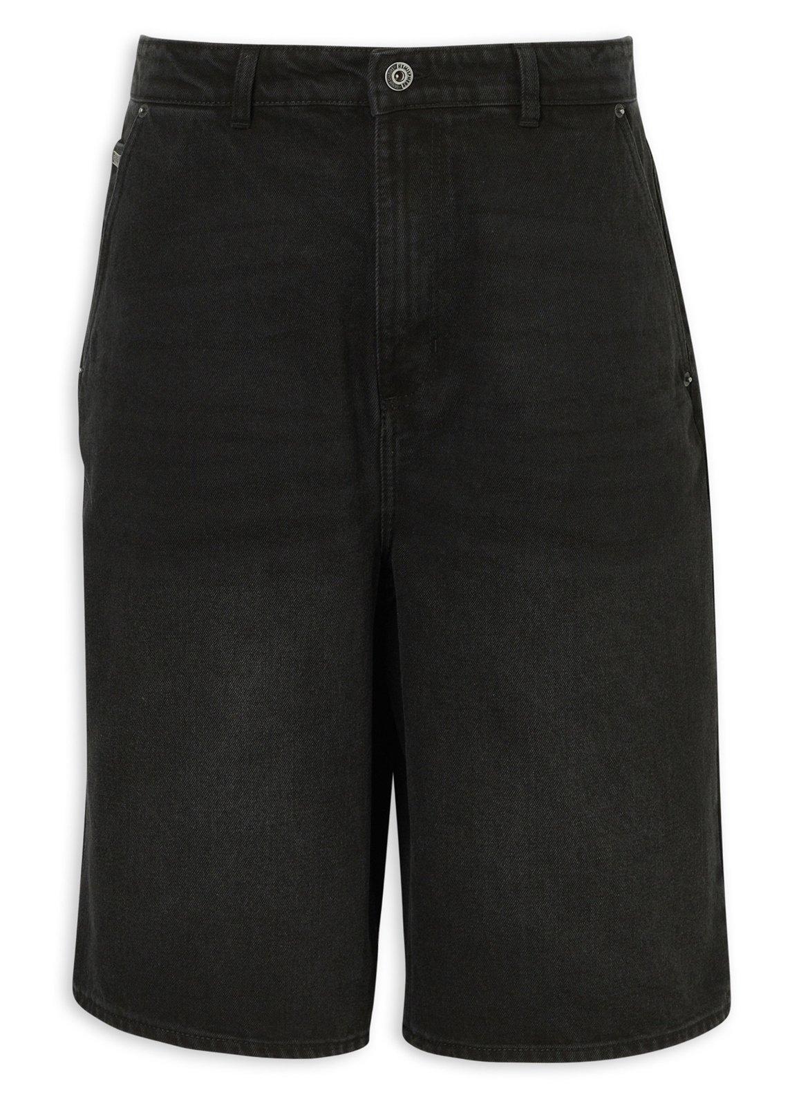 Black Denim Jorts (3235243) | Hemisphere