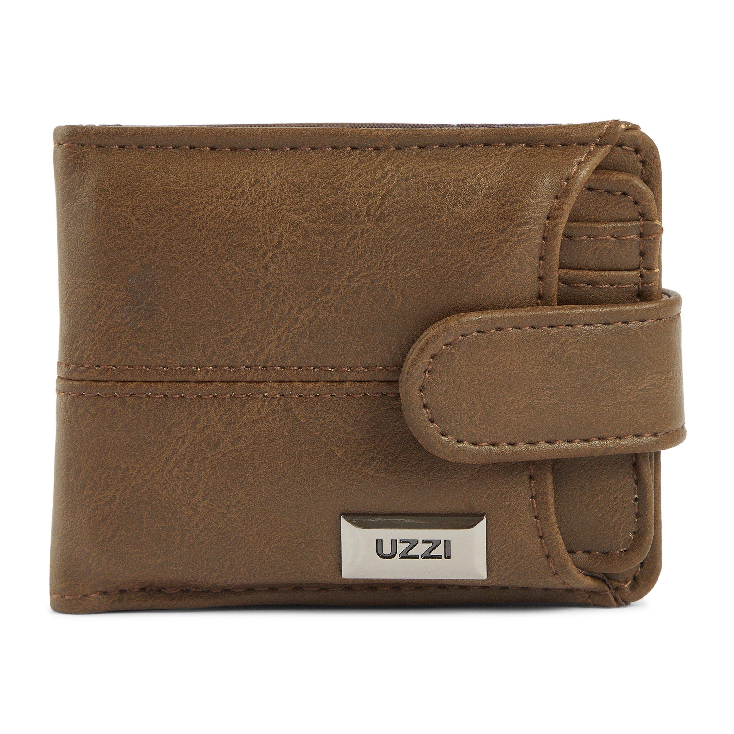 『Hollywood Wallet BROWN』 Brown Removeable Cardholder Wallet (3235416) | UZZI