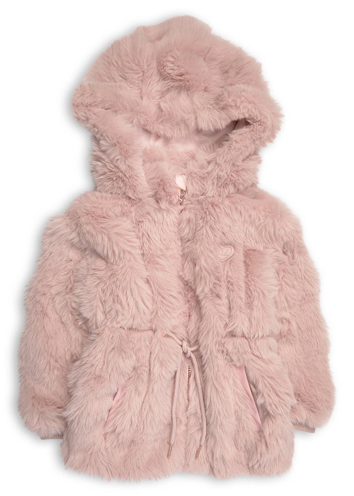 Kid Girls Pink Faux Fur Jacket (3235714) | LTD Kids