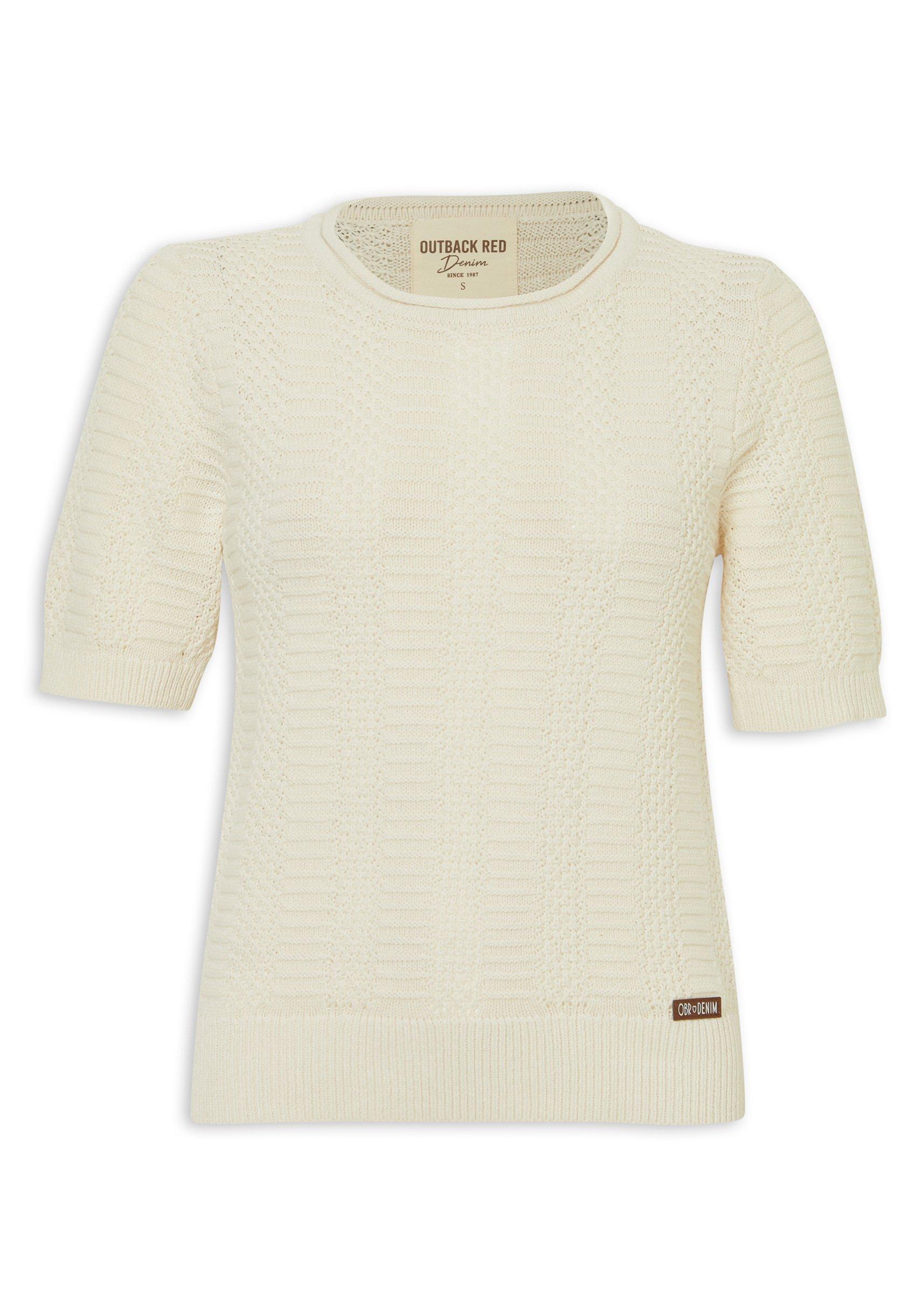 Cream Knit Top (3236509) | OUTBACK RED