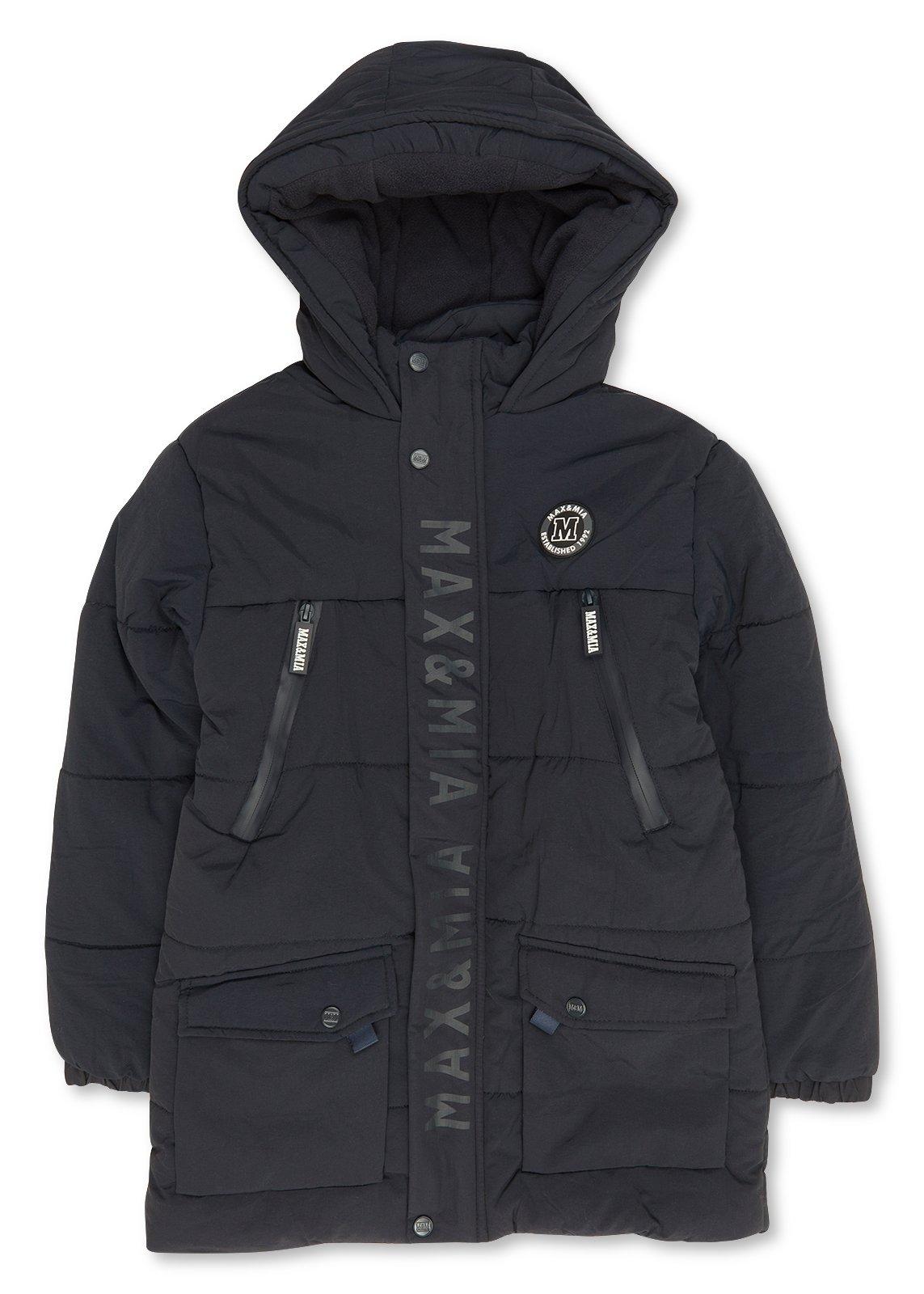 Boys Navy Puffer Jacket (3236588) | Max & Mia