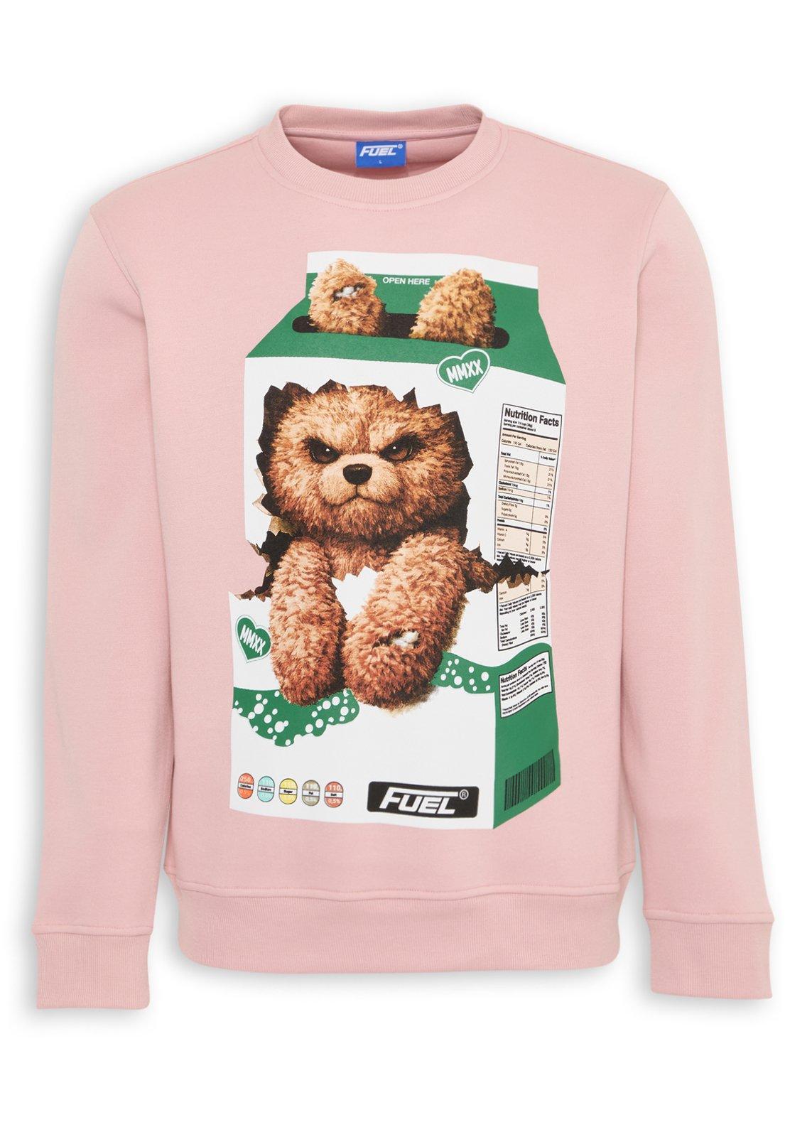 Pink Graphic Sweatshirt (3236590) | Fuel