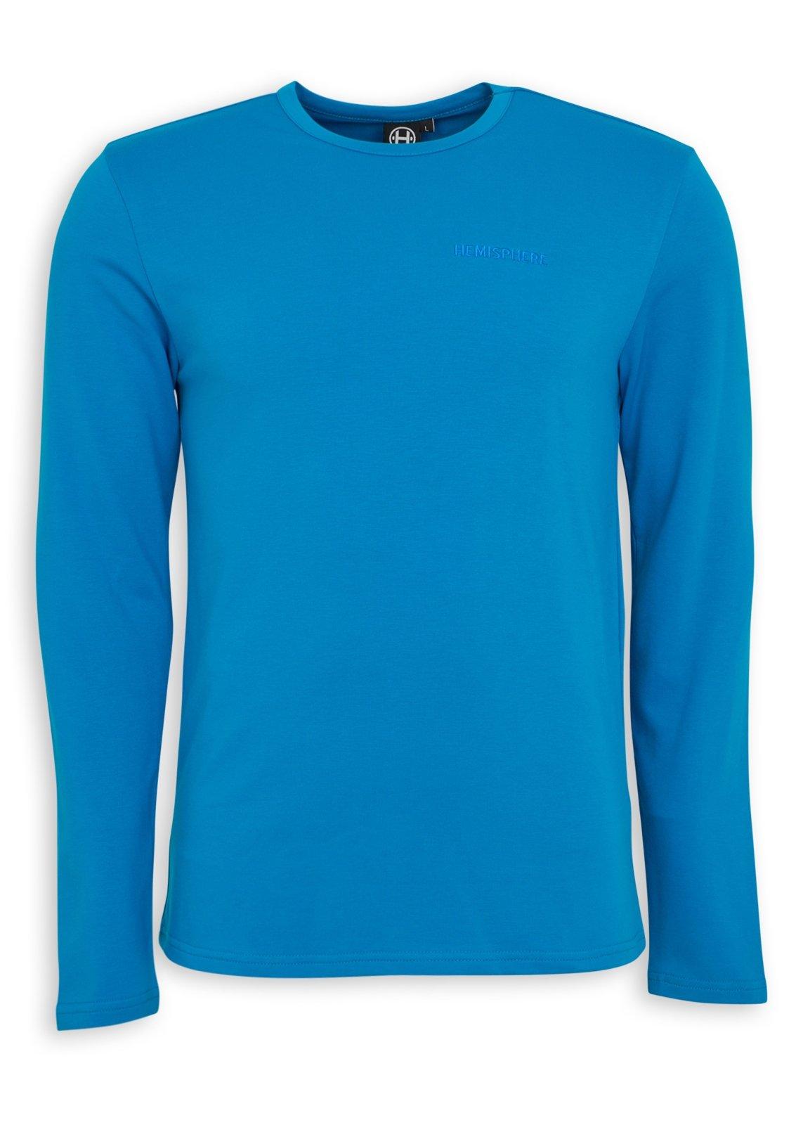 Turquoise Long Sleeve T-shirt (3236856) | Hemisphere