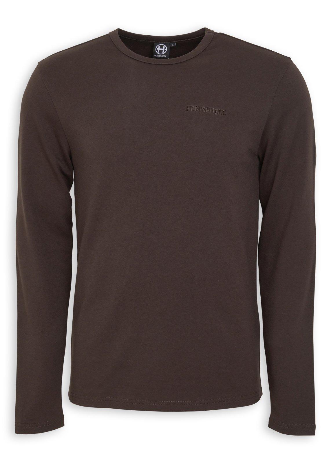Brown Long Sleeve T-shirt (3236862) | Hemisphere