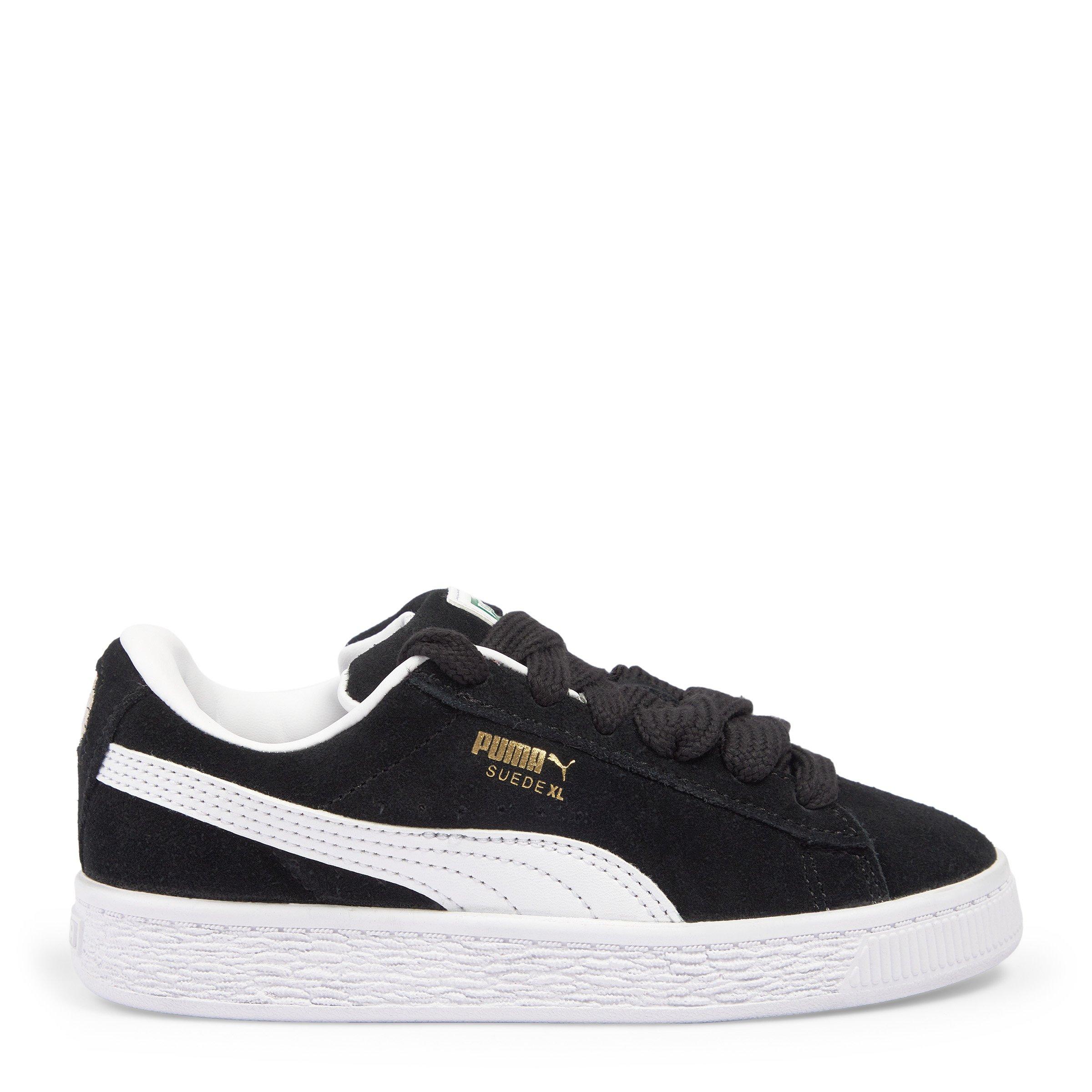 Kuma Son Black and White Suede XL Sneakers (3237033) | Puma Kids