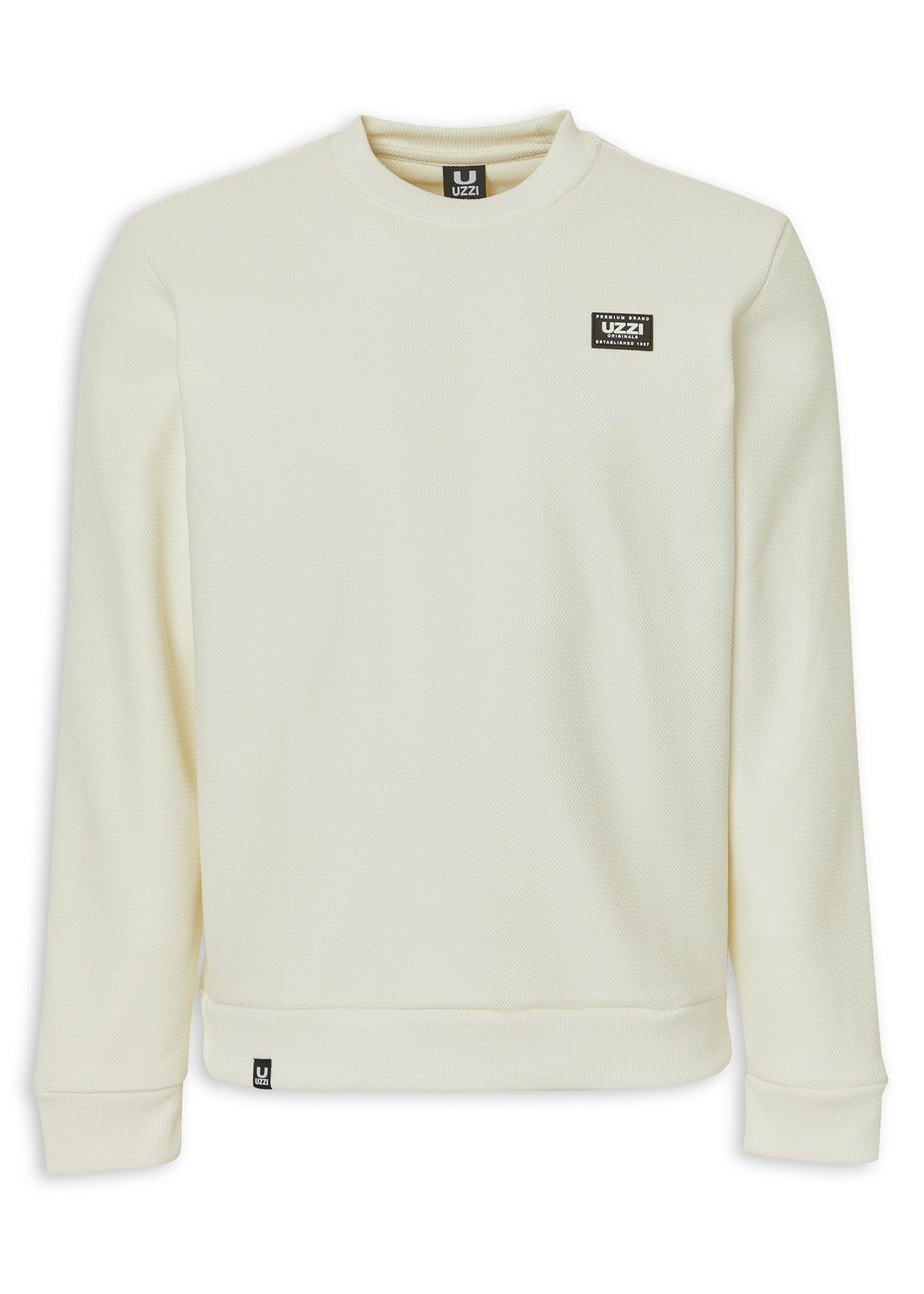Cream Sweatshirt (3237516) | UZZI
