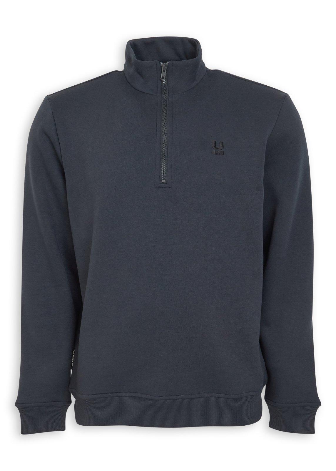 Navy Sweat Shirt (3237539) | UZZI