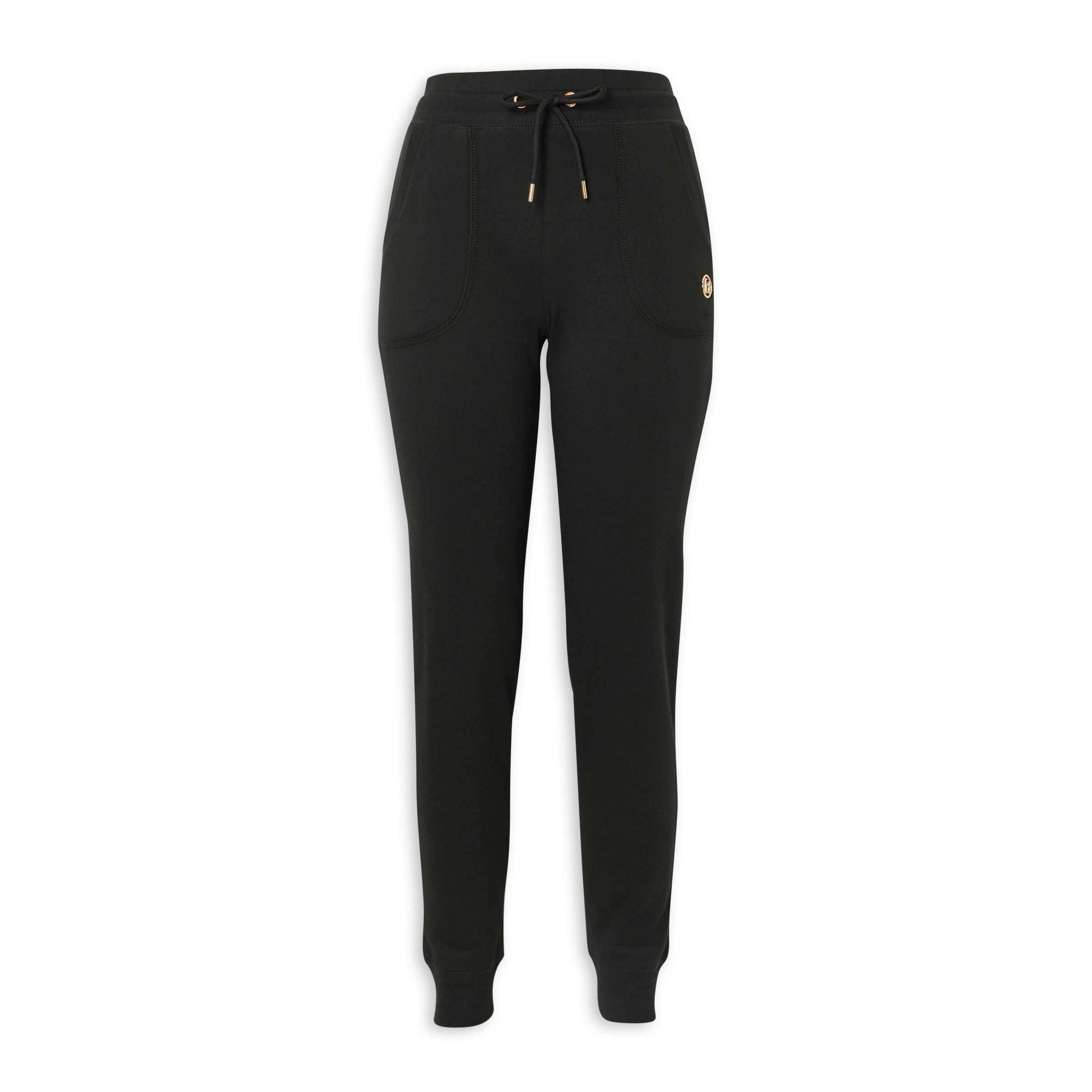 Black Slim Fit Joggers (3237895) | Identity