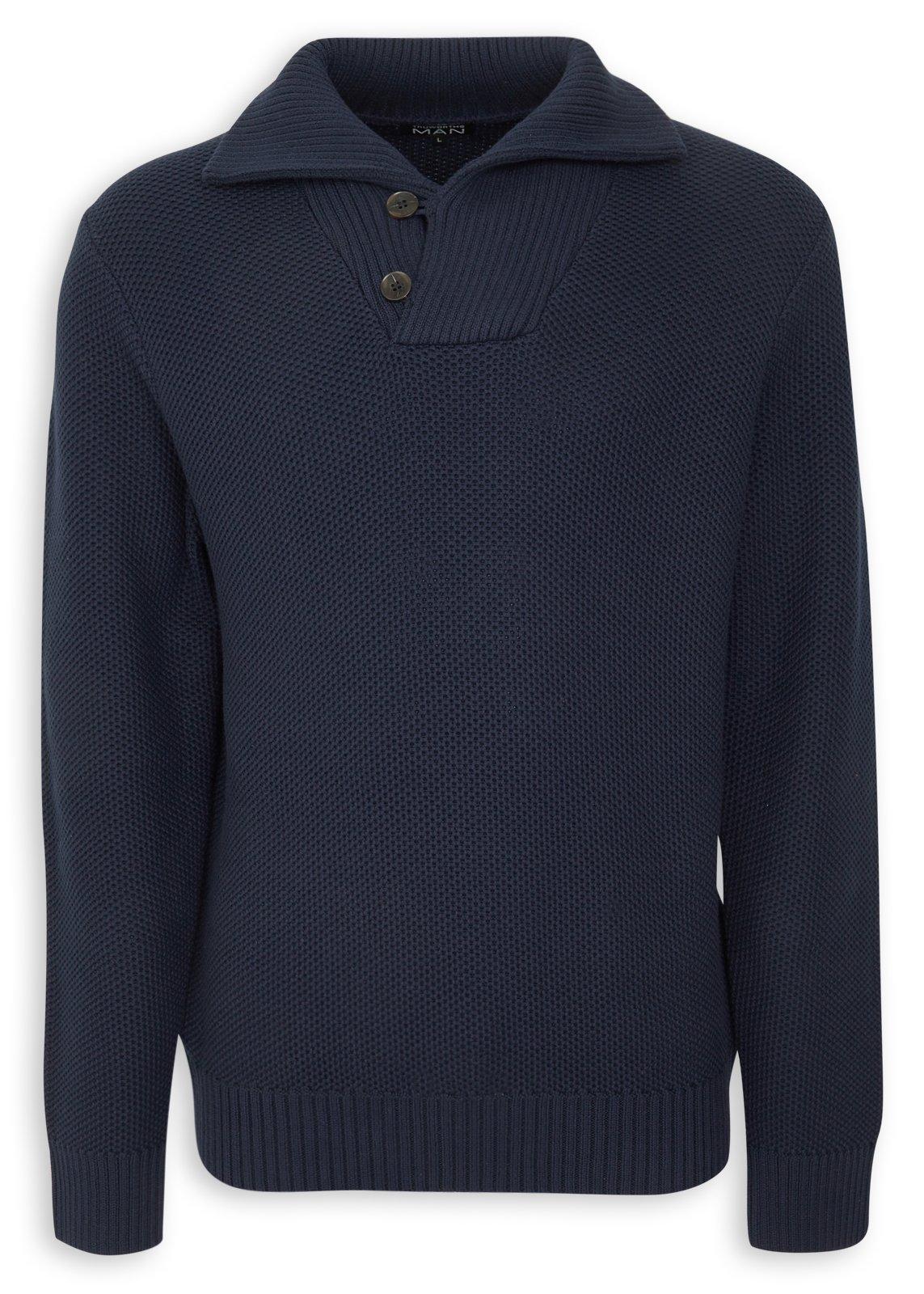 トップス NOAH / Sweater Polo 25SS Navy : M Noah - Sweater Polo in