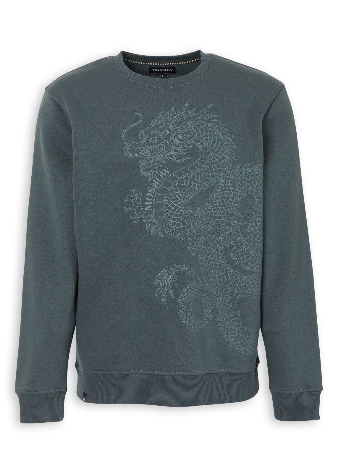 TTT MSW Moke Moke Pullover Knit Mサイズ Slate Blue Sweatshirt (3238438) | Moskow