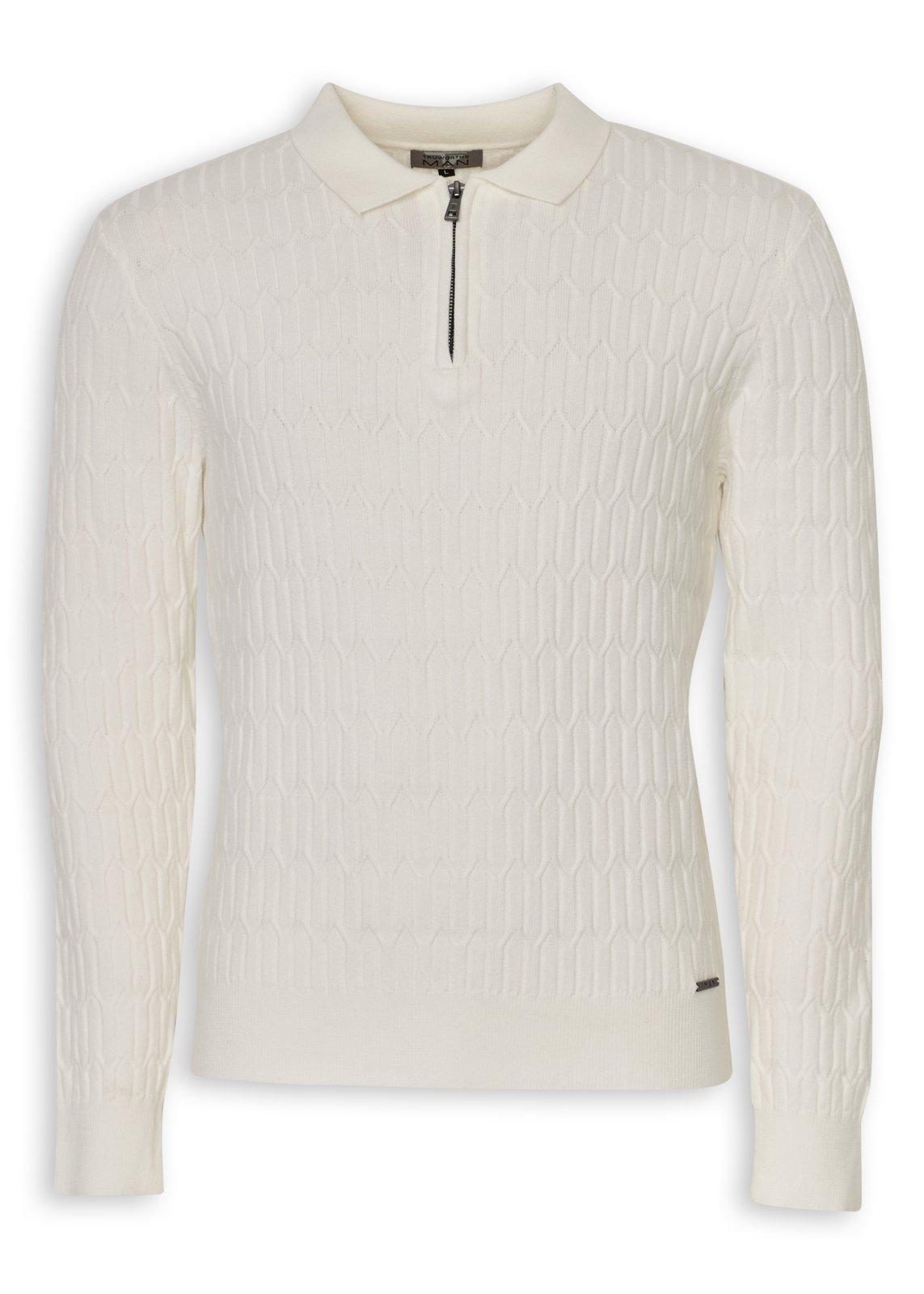 Beige Quarter-zip Knit Sweater (3238624) | Truworths Man