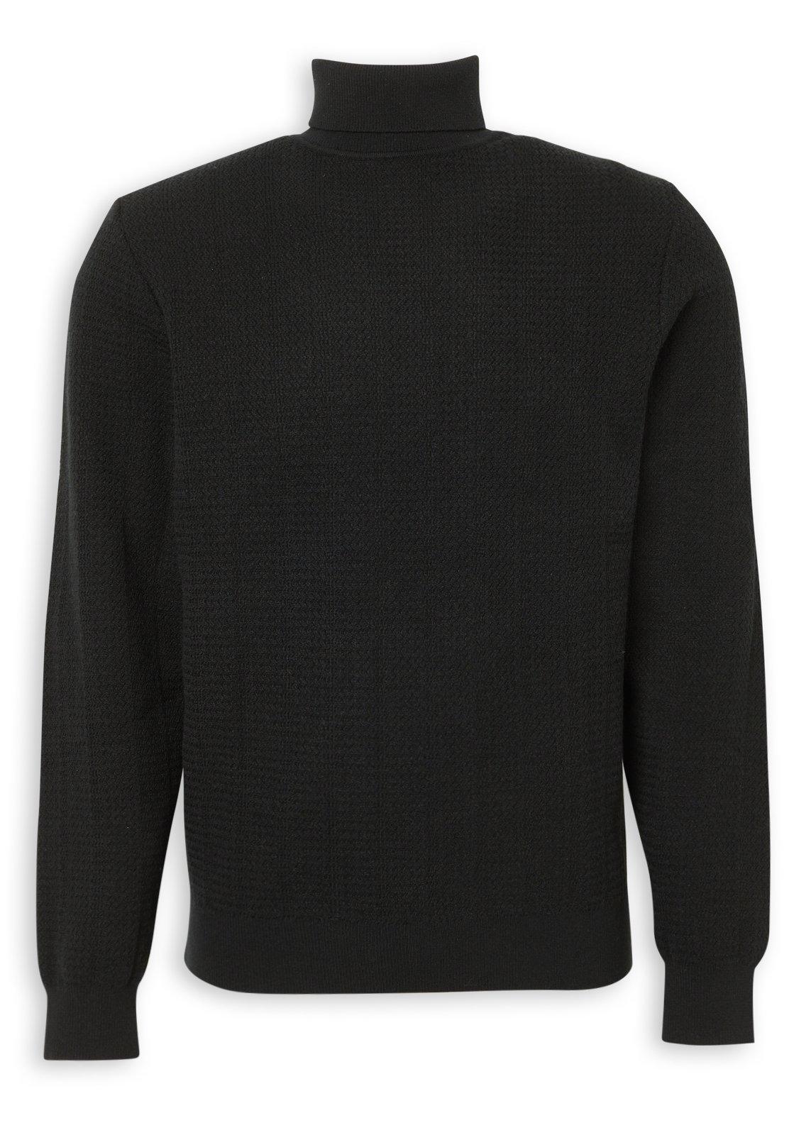 Black Polo Neck Sweater (3238724) | Truworths Man