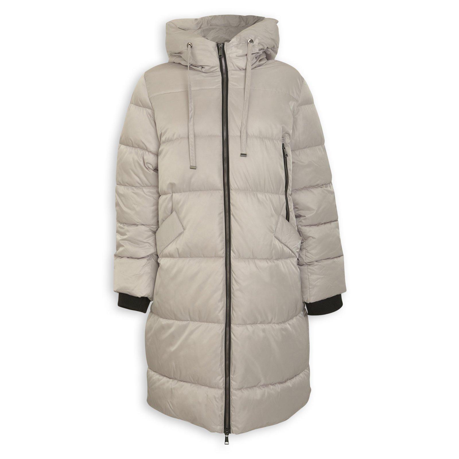 ジャケット・アウター 25SScogthebigsmokeLINDA PUFFYHOODIE Grey Metallic Puffer Jacket (3238892) | Identity