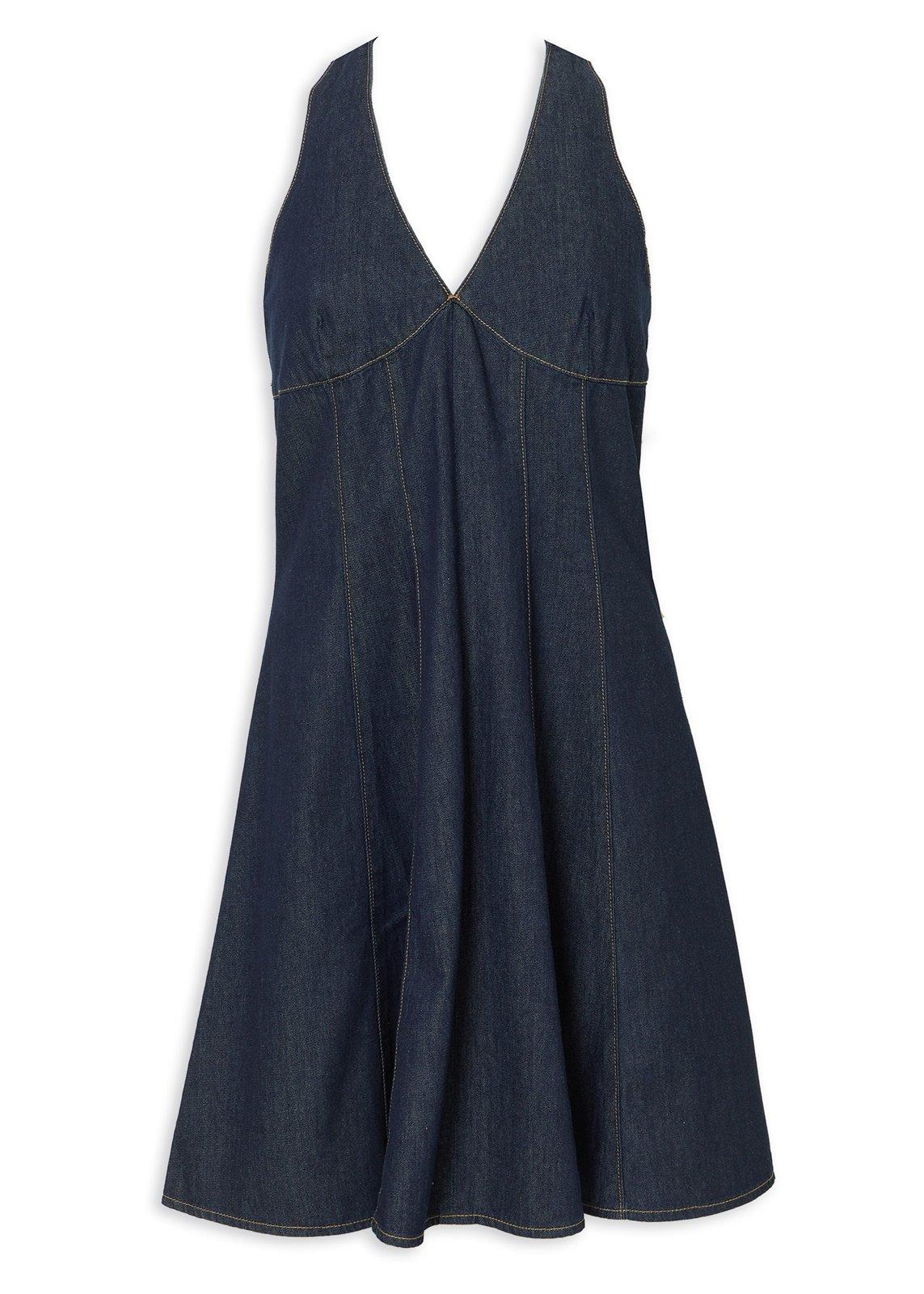 black halter low back dress Bahari Low Back Halter Maxi Dress - Black