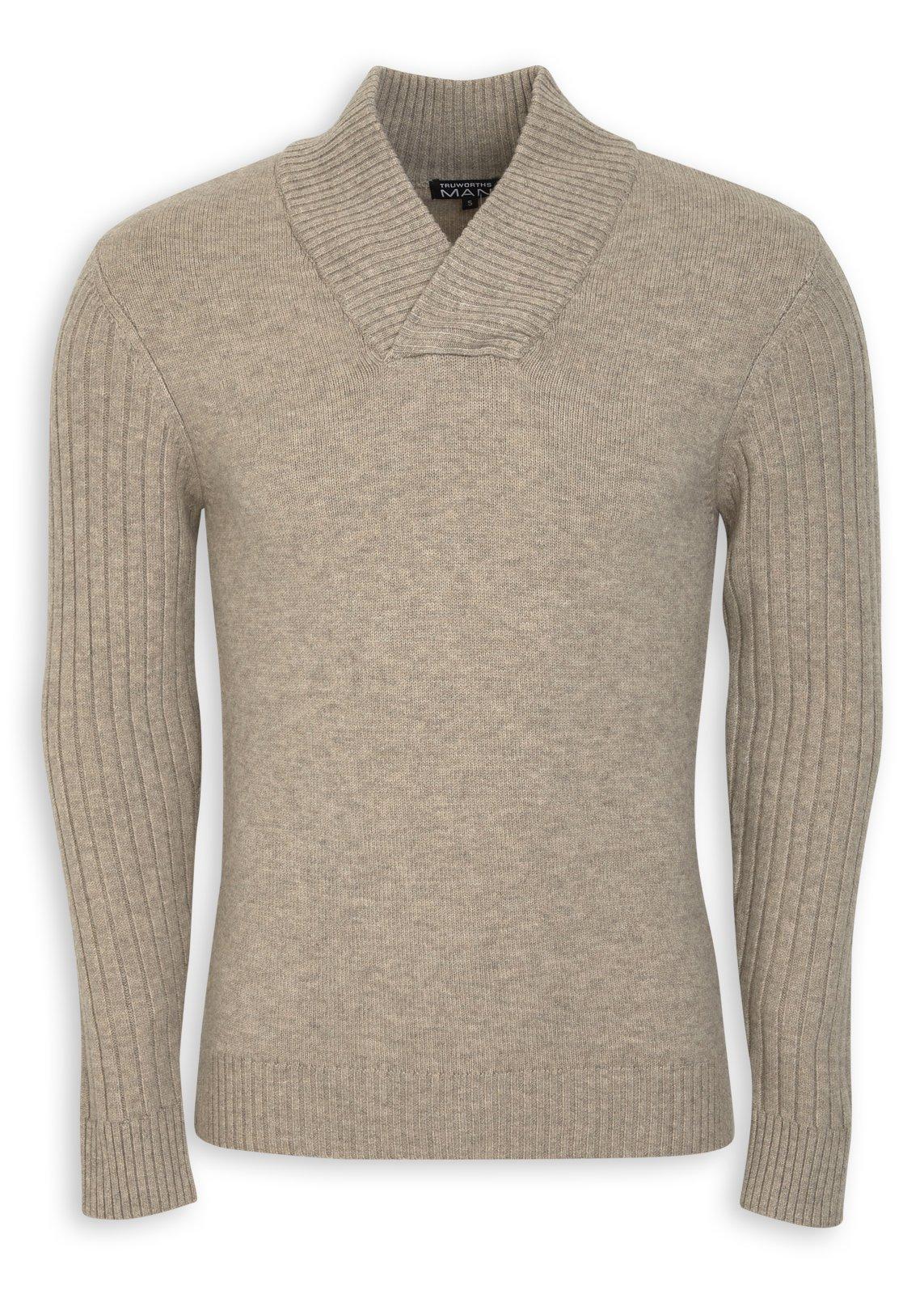 Beige Knit Sweater (3239178) | Truworths Man
