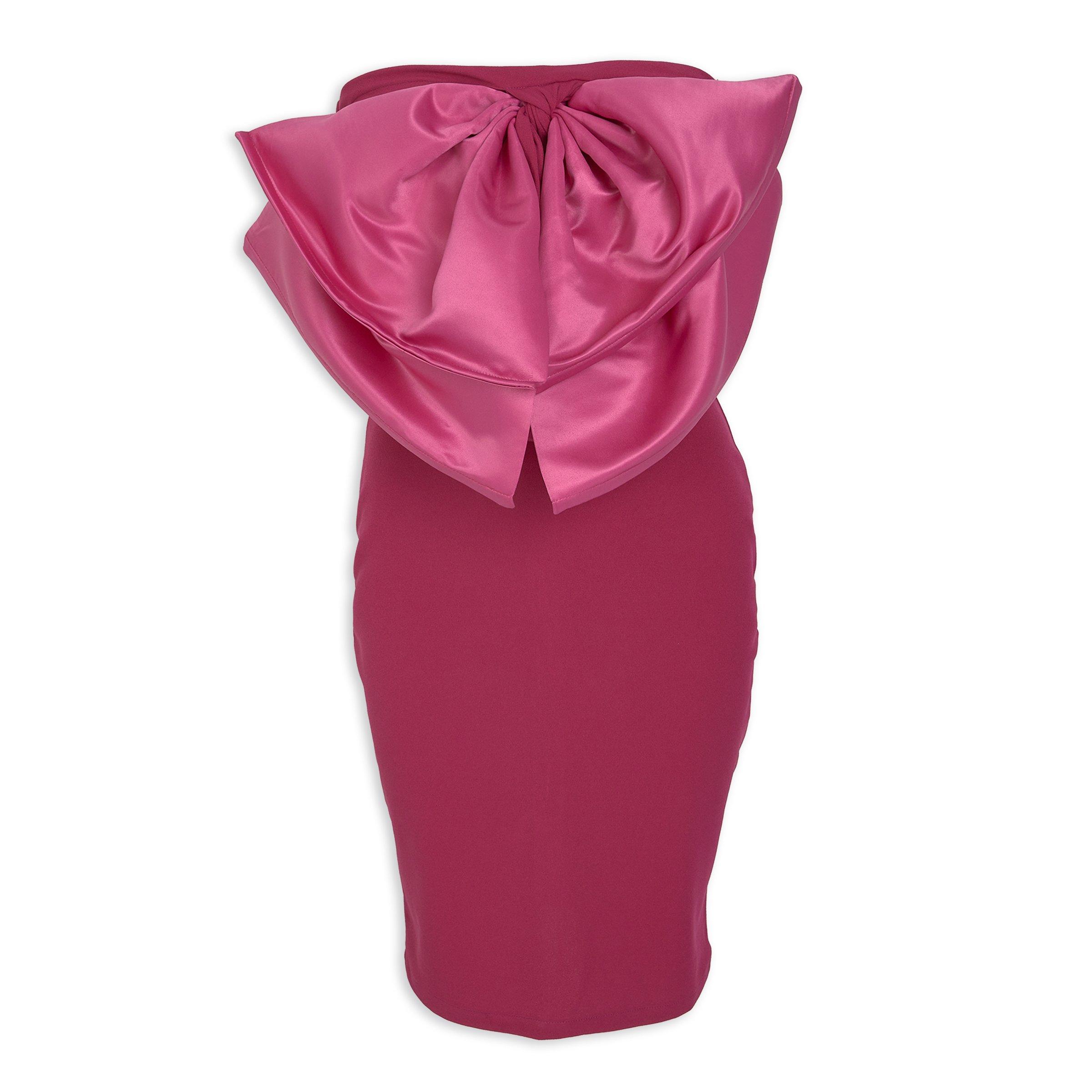 Pink Scuba Dress (3239219) | Zarley